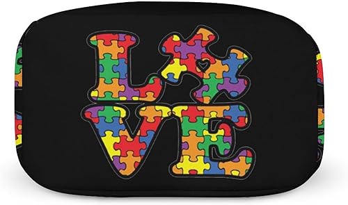 Miniatura 5 de Lonchera con diseño de rompecabezas de conciencia sobre el autismo para mujeres y hombres, bolsa de almuerzo aislada, bolsa de almuerzo