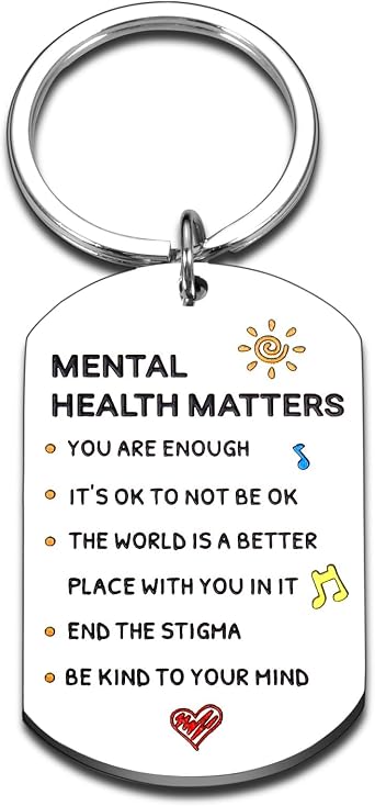 GGOJAGST Mental Health Gifts Valentines Gifts for Women Suicide Prevention Items Gift Stress Relief Gift Friends Therapist