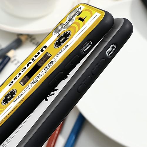 Miniatura 4 de Para Samsung A53 A52 A51 A50 A71 A72 A22 A21S A12 A13 A31 A32 A03 A40 A10 S22 S21 Ultra S20 FE S10 Plus Casete Vintage Casete TPU, Anjiansj, S21 FE