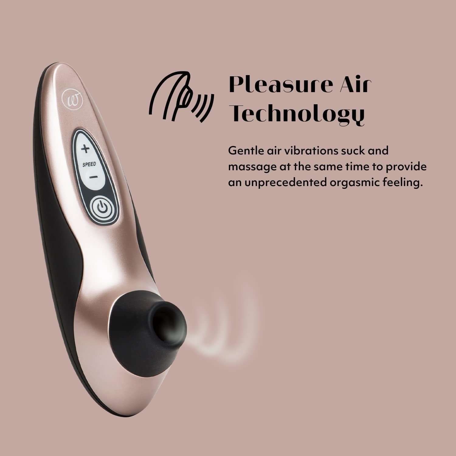 Womanizer Pro40 Klitoris-Sauger Roségold und Lovehoney Enjoy 250ml Gleitgel Set