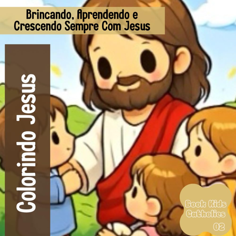 Colorindo Jesus: Brincando, Aprendendo e Crescendo Sempre Com Jesus