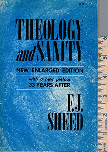 Theology and Sanity New Enlarged Edition with a... B004AQG7FW Book Cover
