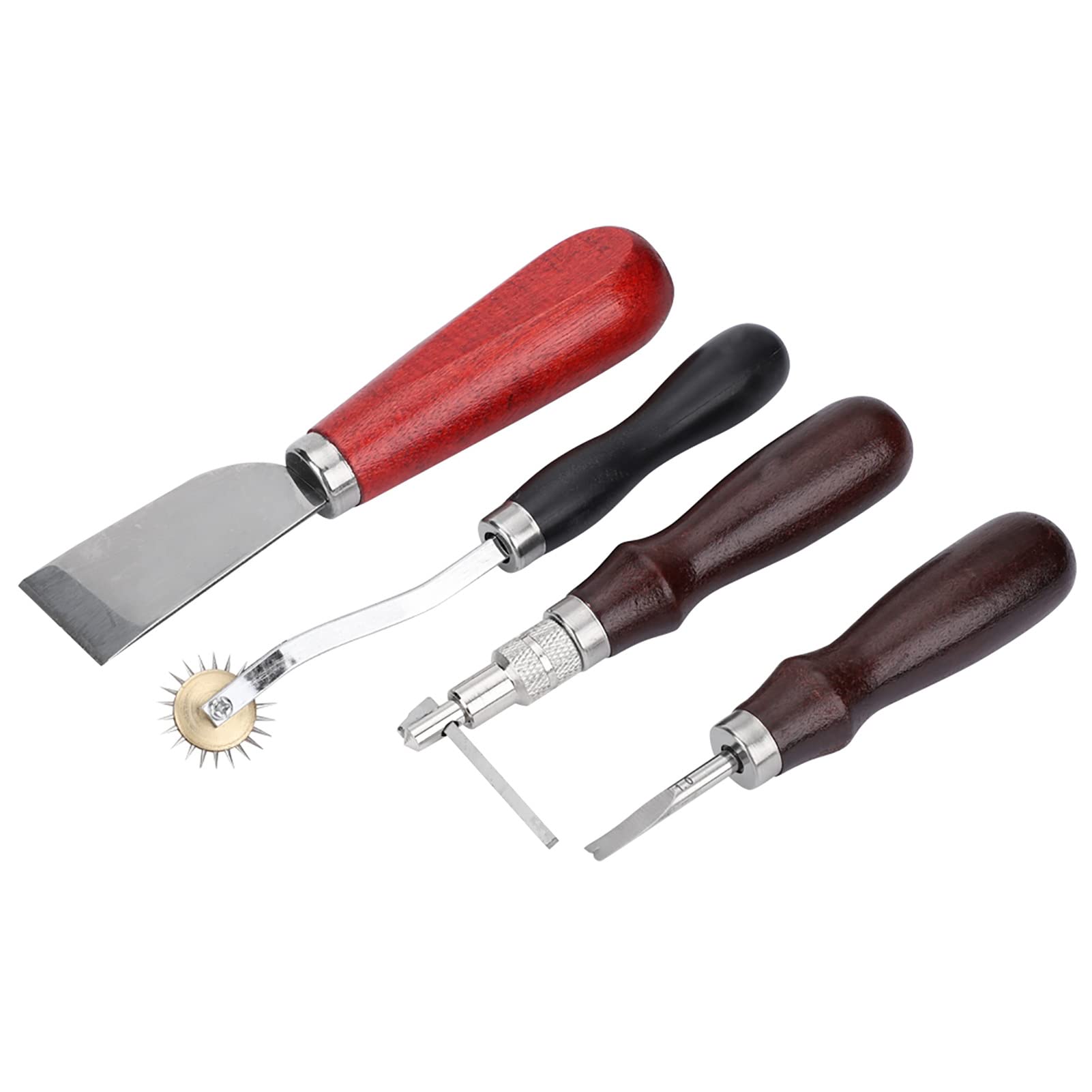 20 stücke Leder Handwerk Werkzeuge punch Kit Nähte Nähen Groover Nähen Set für DIY Leathercraft Projekte