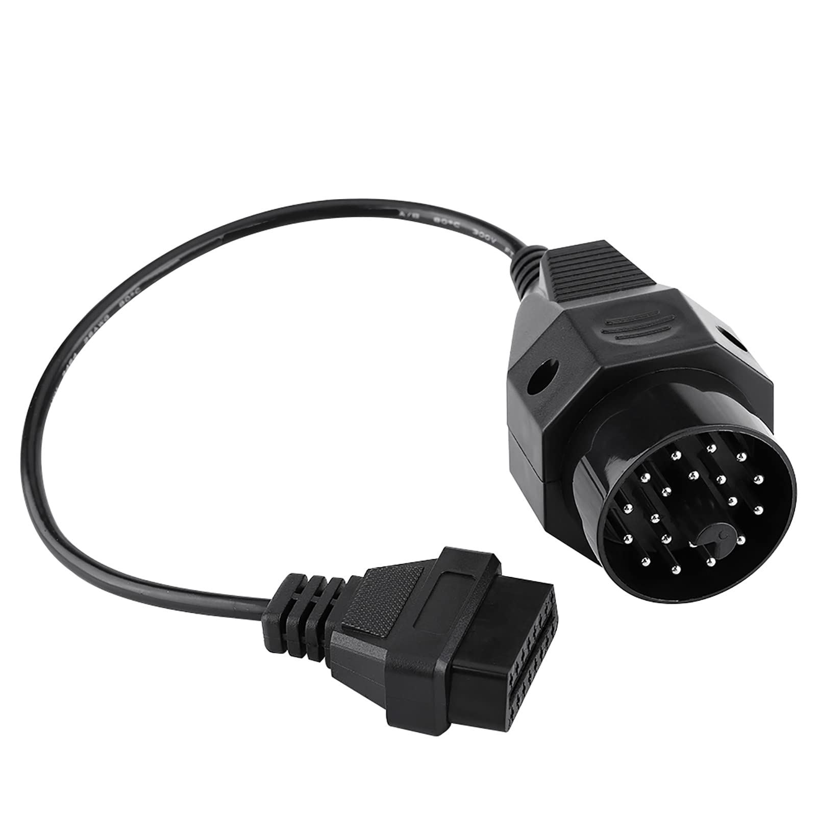 Adattatore per diagnostica rotonda OBD2, cavo scanner OBD II, 20 pin a 16 pin, per E36 E38 E39 E46 E53 X 5 Z3 parti auto e moto