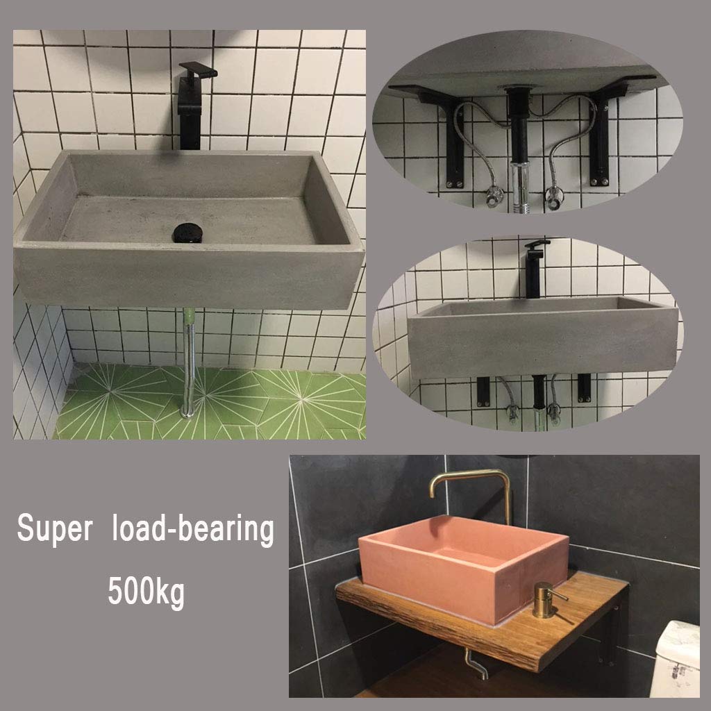 Hochleistungs-Regalhalterungen aus Stahl, L-Form, stabile Eckstrebe, dreieckige Tisch- und Bankregalhalterung aus Metall, 4/6/8/10/12/14/16/18/20/22 Zoll, maximale Tragkraft 1100 lb, mit kostenlose