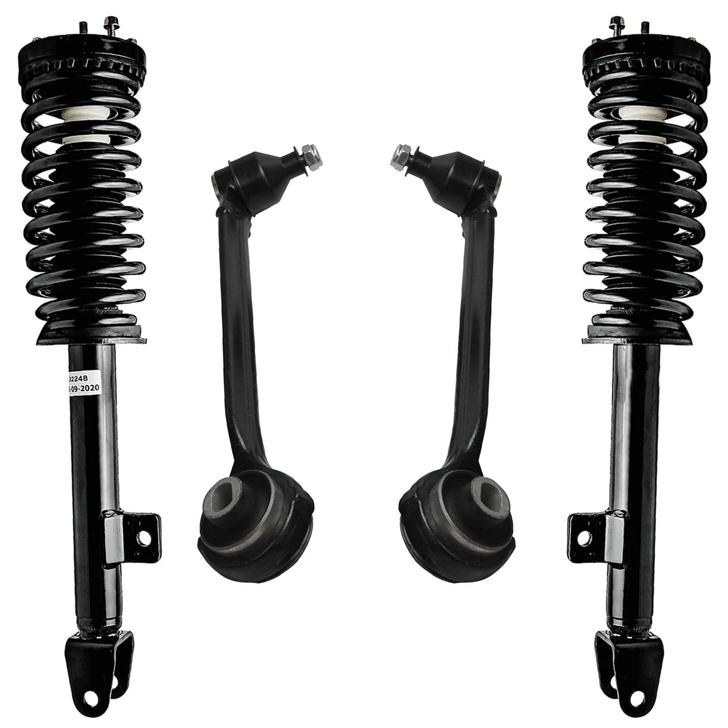 Detroit Axle - 4pc RWD Front End Suspension Kit for 05-10 Chrysler 300