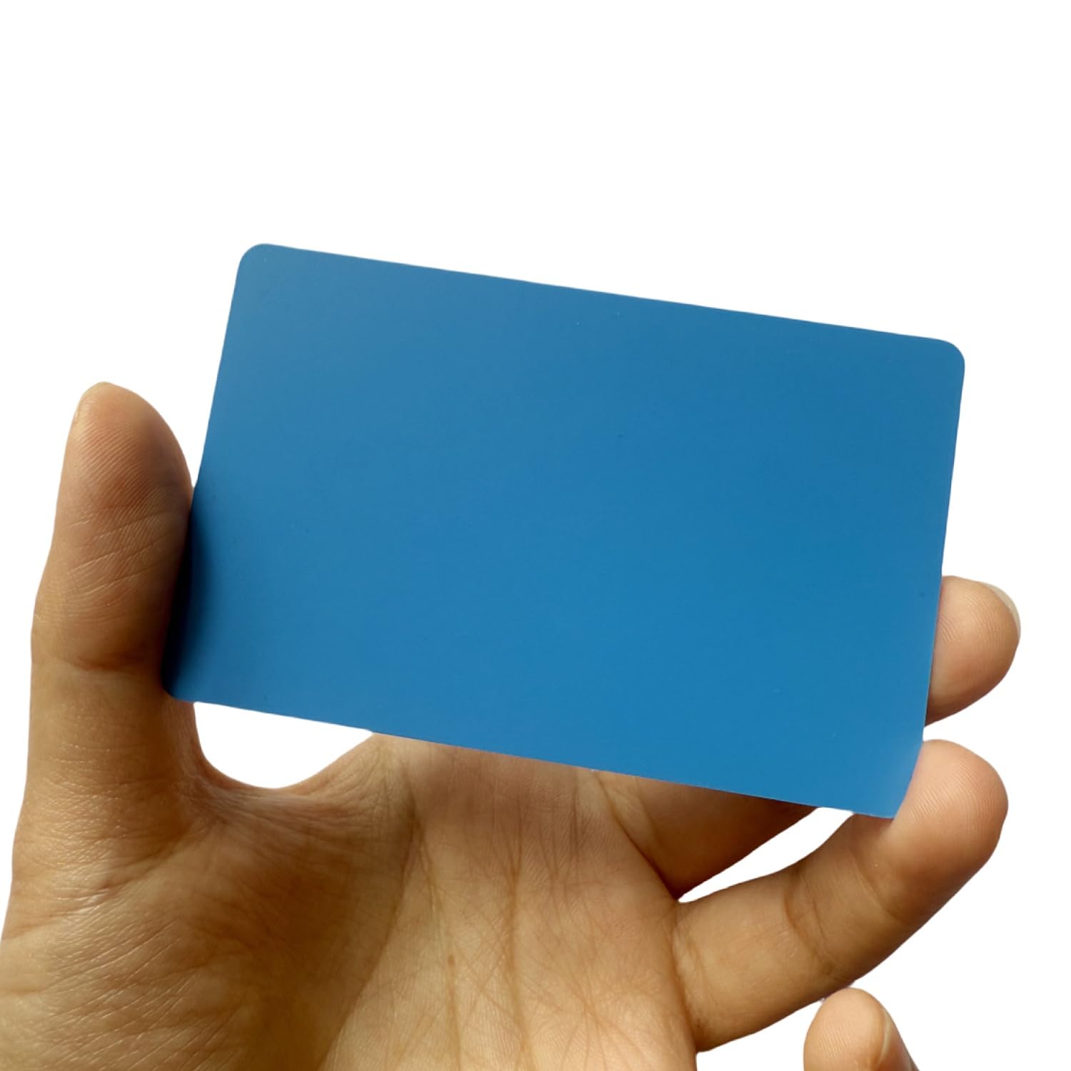 Classic 1K RFID Smart Cards,13.56MHZ ISO14443A,Printable Blank RFID Cards for Access Control, Hotel Key cads （ Blue） (50)