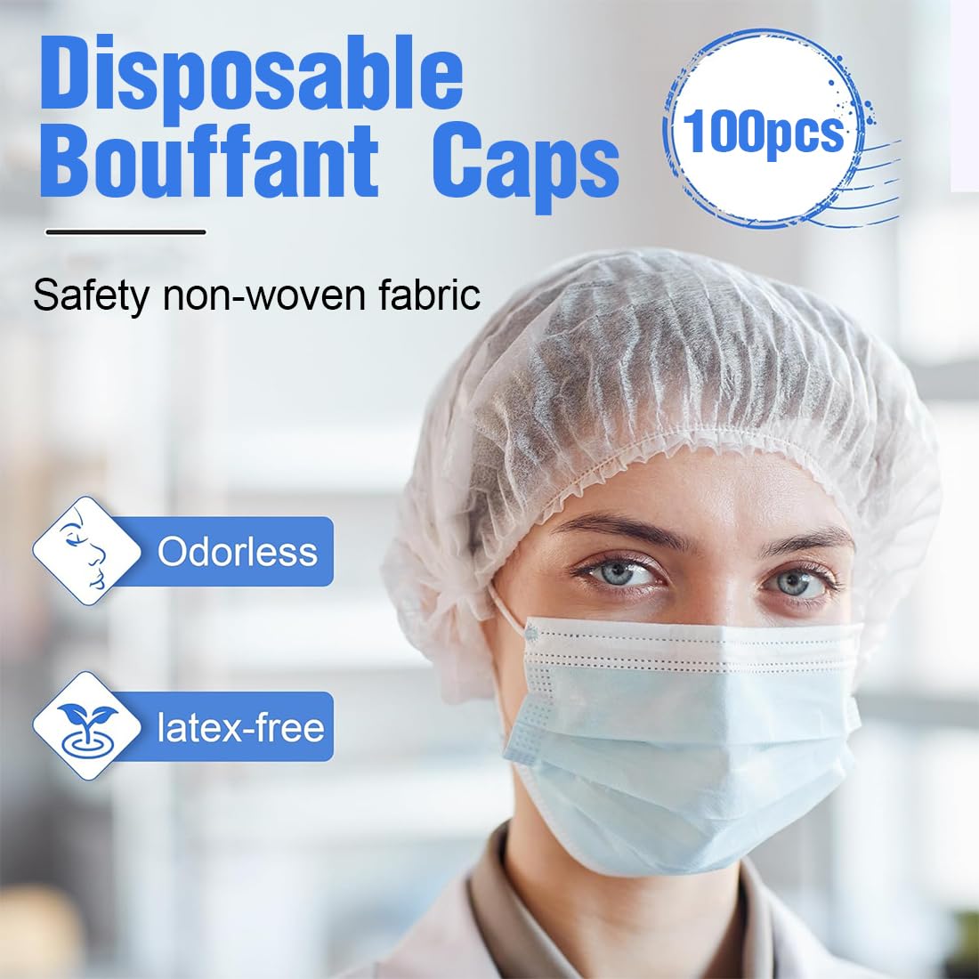 30 Retine Per Capelli Monouso - Ideali Per Cucina E Lavoro - Foto 3