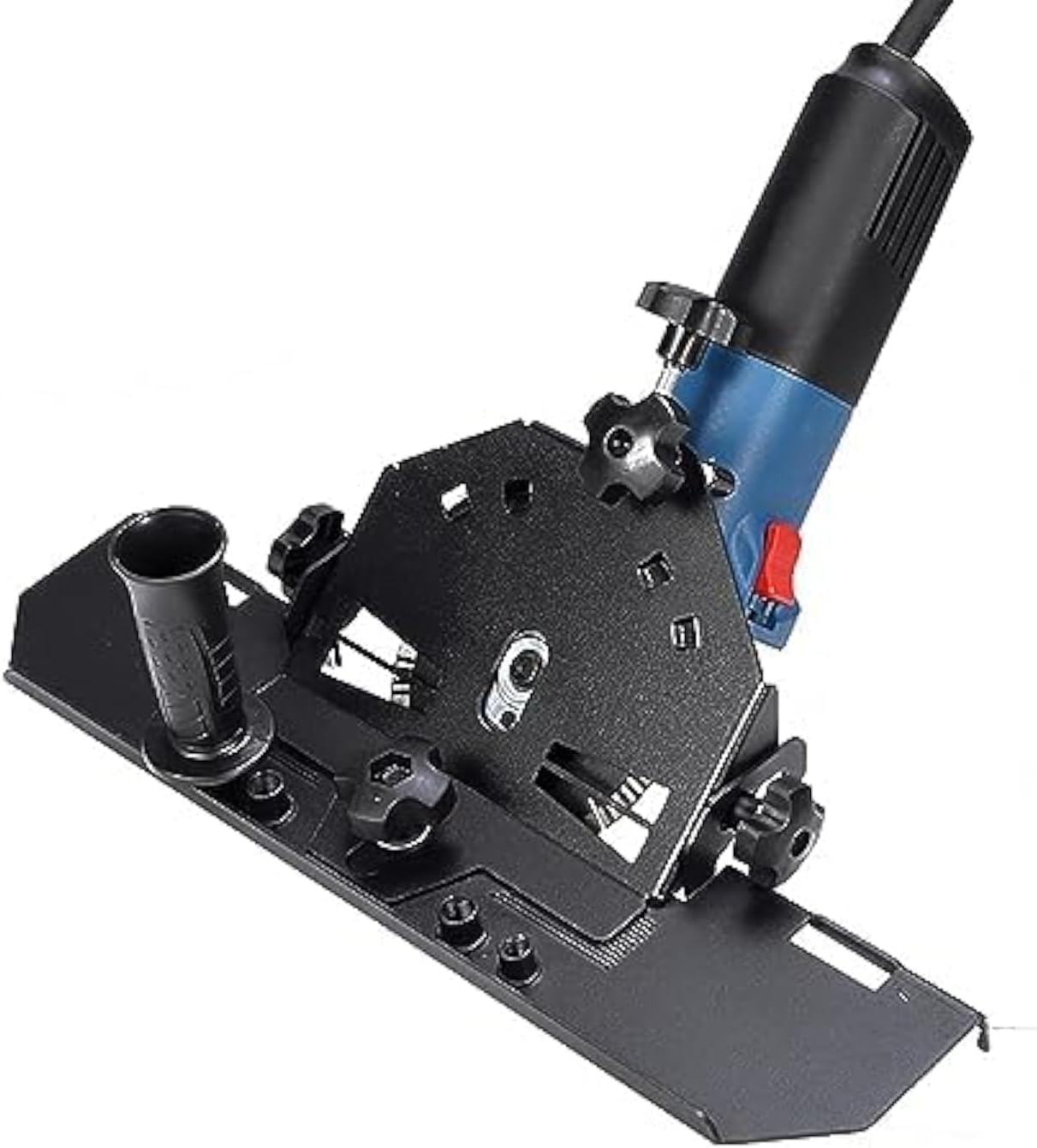 TITA-DONG Tile Chamfering Machine, 45 Degree Manual Tile Cutter Aluminium Alloy Porcelain Ceramic Floor Tile Cutting Machine 115-125mm for Ceramic and Marble Tiles Angle Grinder