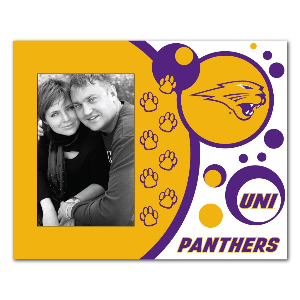 VictoryStore Gift Frame - University of Northern Iowa Picture Frame - Circles Design