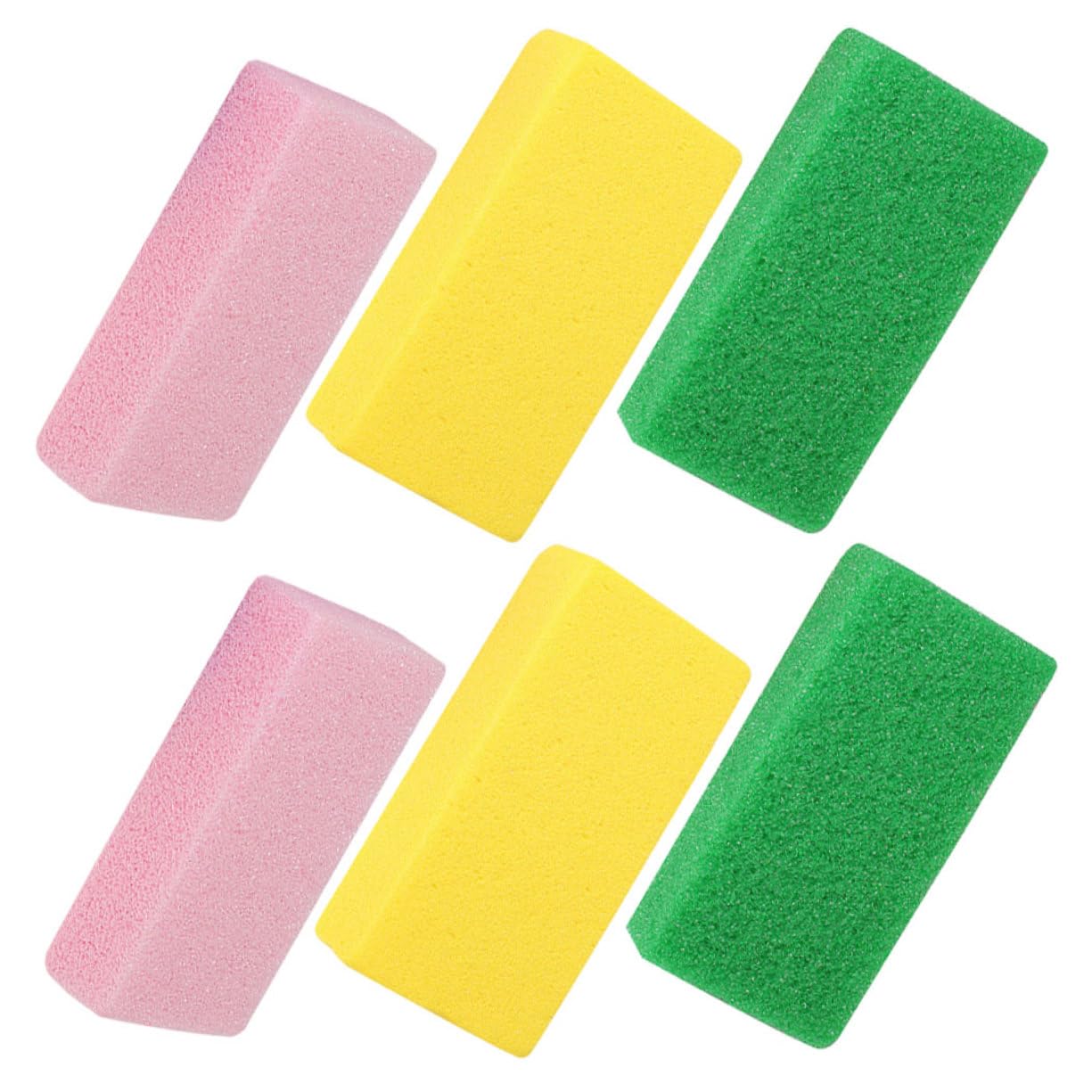 FRCOLOR 5 Set Di Scrub Per La Pelle Dei Piedi Kit Esfoliante Per Piedi Pietra Pomice 6 Pezzi*5