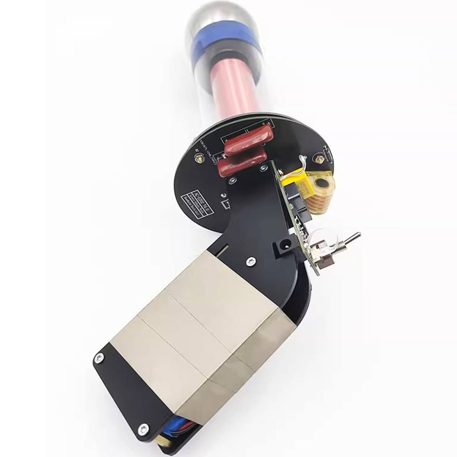 Bobina Tesla De Mano Portátil - Pistola De Plasma Inalámbrica Recargable Para Experimentos Científicos