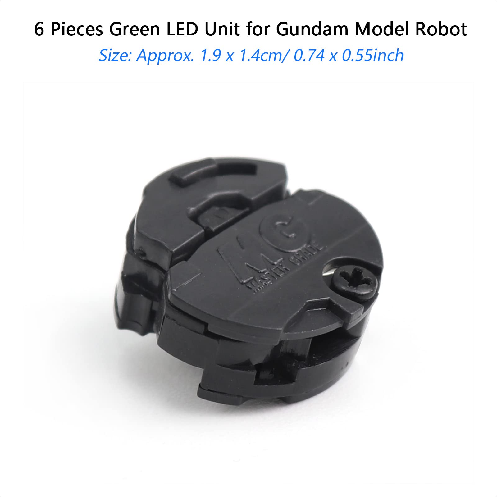 Amazon | TISEKER グリーンLEDユニット5点セット ガンダムモデル