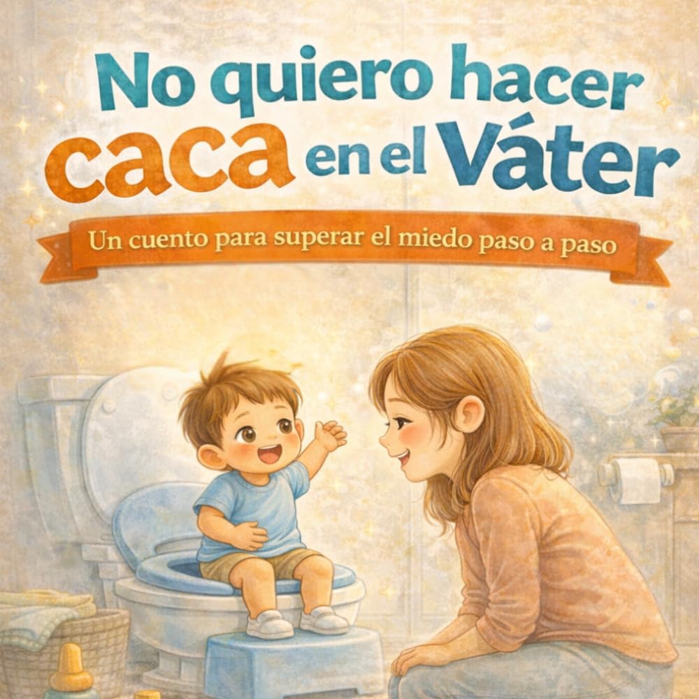 No quiero hacer caca en el váter: Un cuento para superar el miedo paso a paso