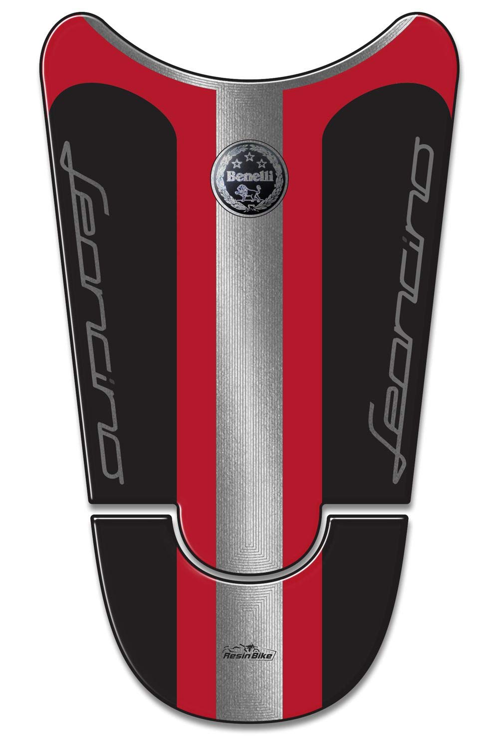 Paraserbatoio In Resina 3D AZ Graphishop Per Benelli Leoncino GP-573 – Adesivo Compatibile