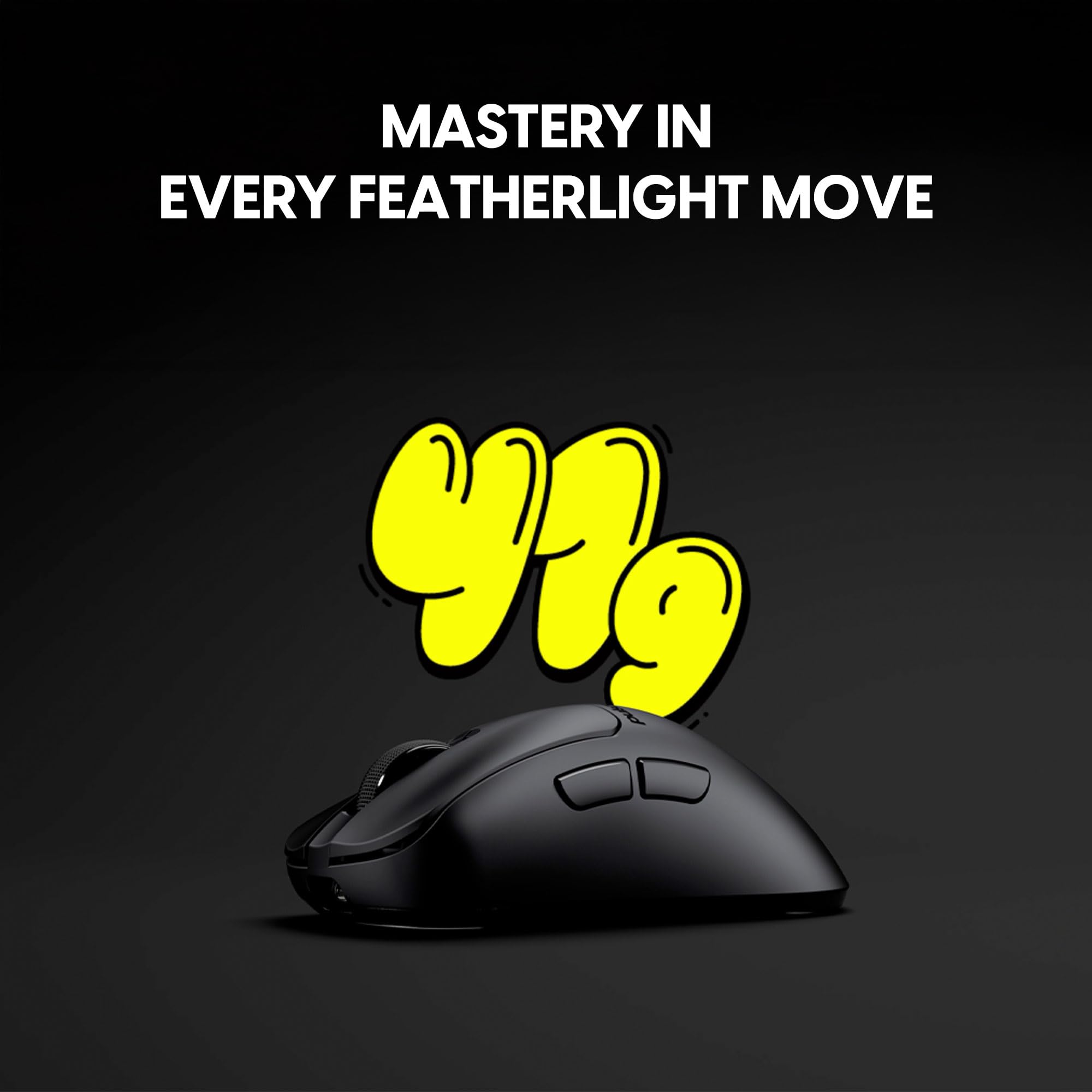 Pulsar Crazylight Xlite Mini Wireless Gaming Mouse, 41g Ultra
