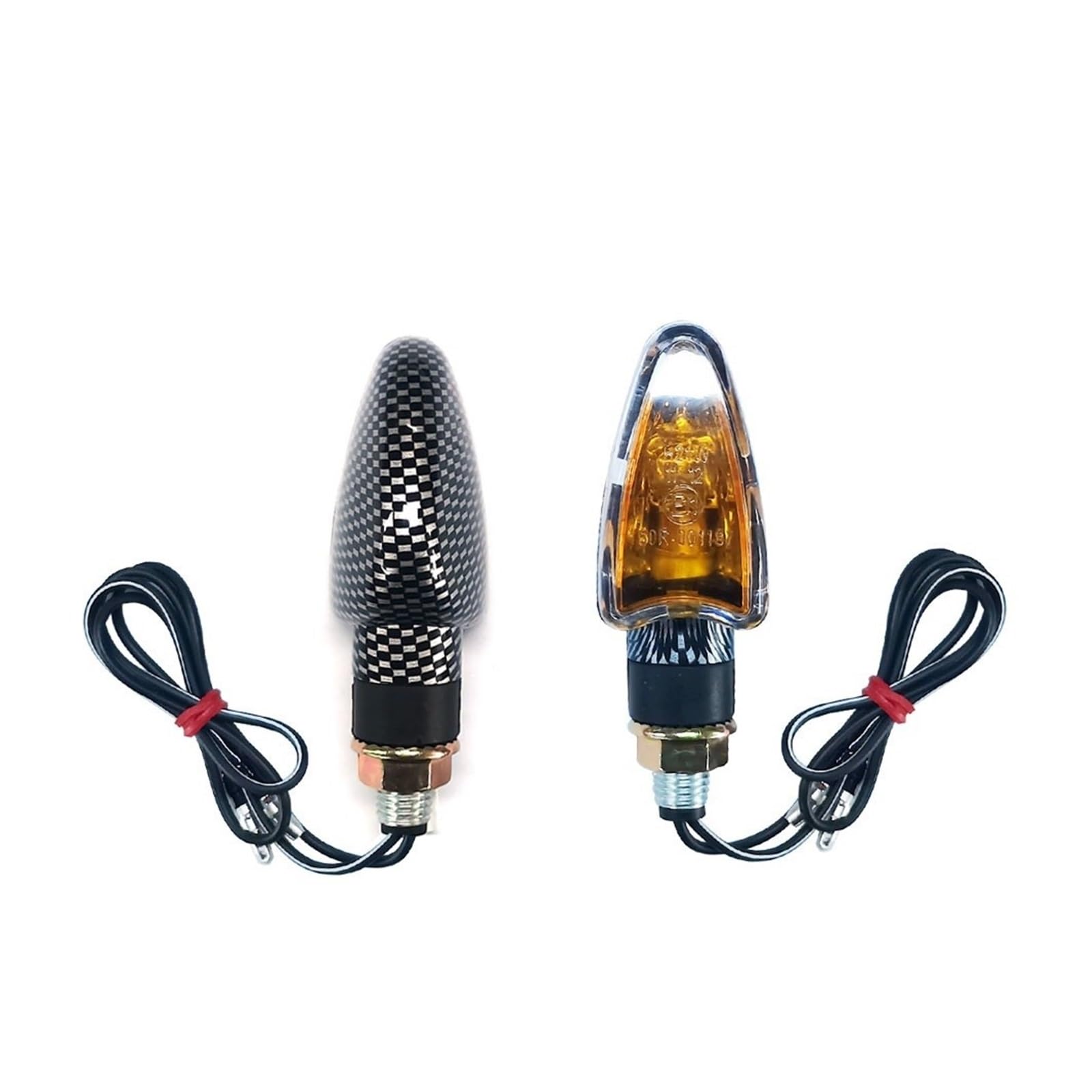 Indicatori di Direzione Moto 2 Pezzi Lampeggiante Indicatore Lampeggiante Per Hon&da Per KAW&ASAKI Per Suzuki Per Yam&aha Per har&ley Per Lampada Universale