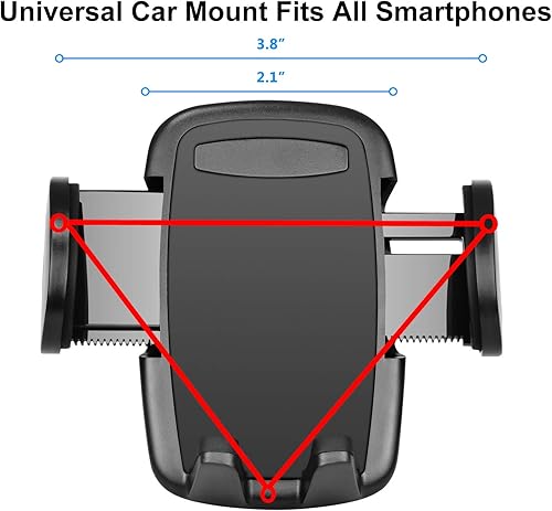 Miniatura 2 de Takfox Soporte de teléfono de coche para Samsung Galaxy S25 Ultra S24 S23 S22 Plus S21 FE S20 S10 Note 20 A16 A35 A36 A15 A23 A54 A71 5G iPhone 16
