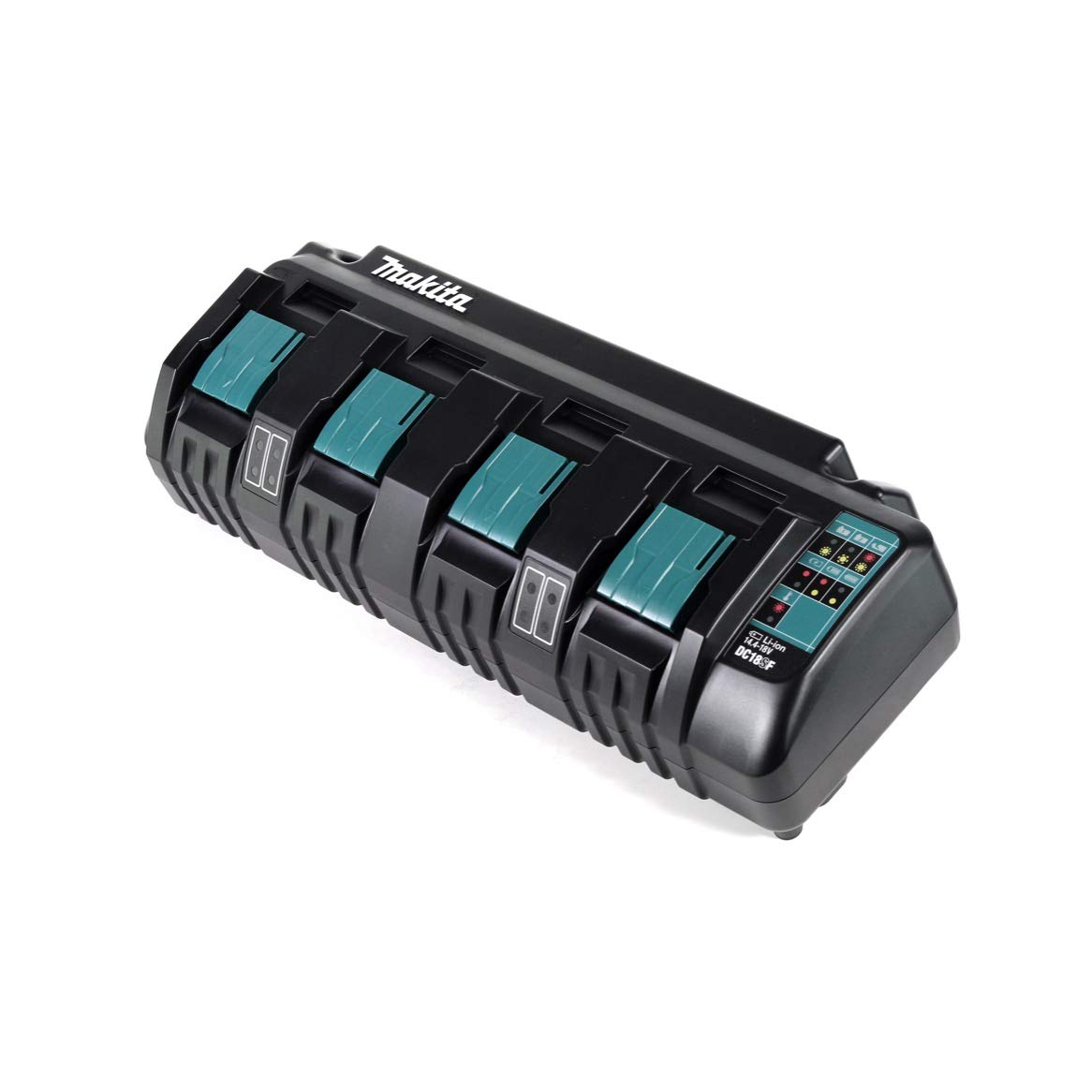 Makita Super Power Source Kit DC18SF - Cargador múltiple con 8 baterías BL1850 de 18 V y 5,0 Ah