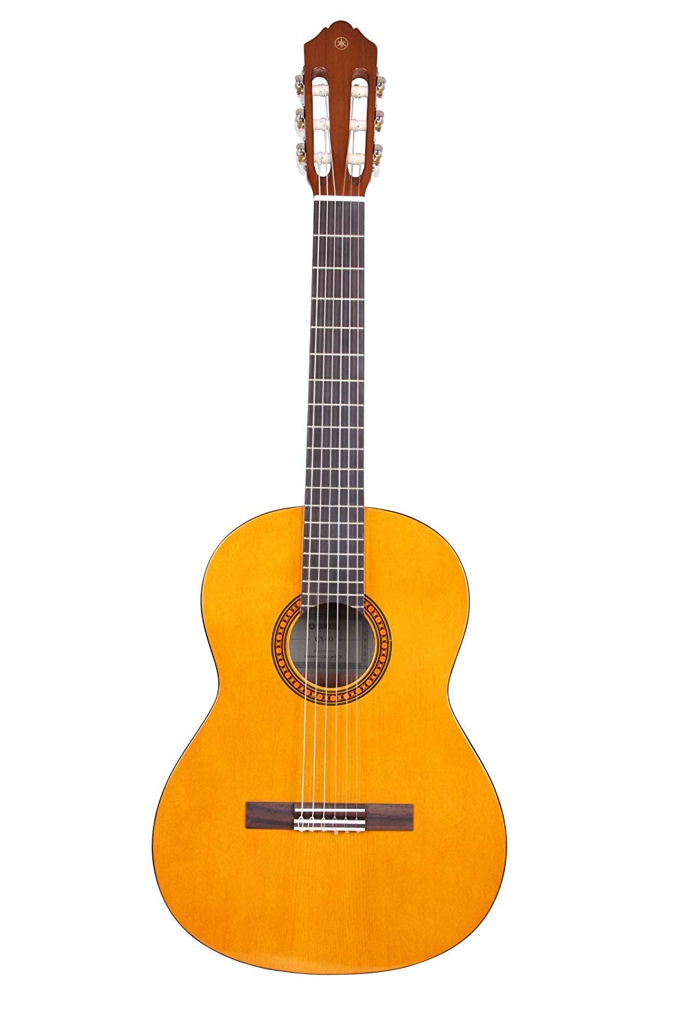 YAMAHA CS40II Chitarra Classica 3/4, Chitarra in Legno (58 cm, scala da 22 13/16"), 6 Corde in Nylon, Naturale & Edition Carisch Suoniamo la chitarra. Metodo facile, con CD-Audio