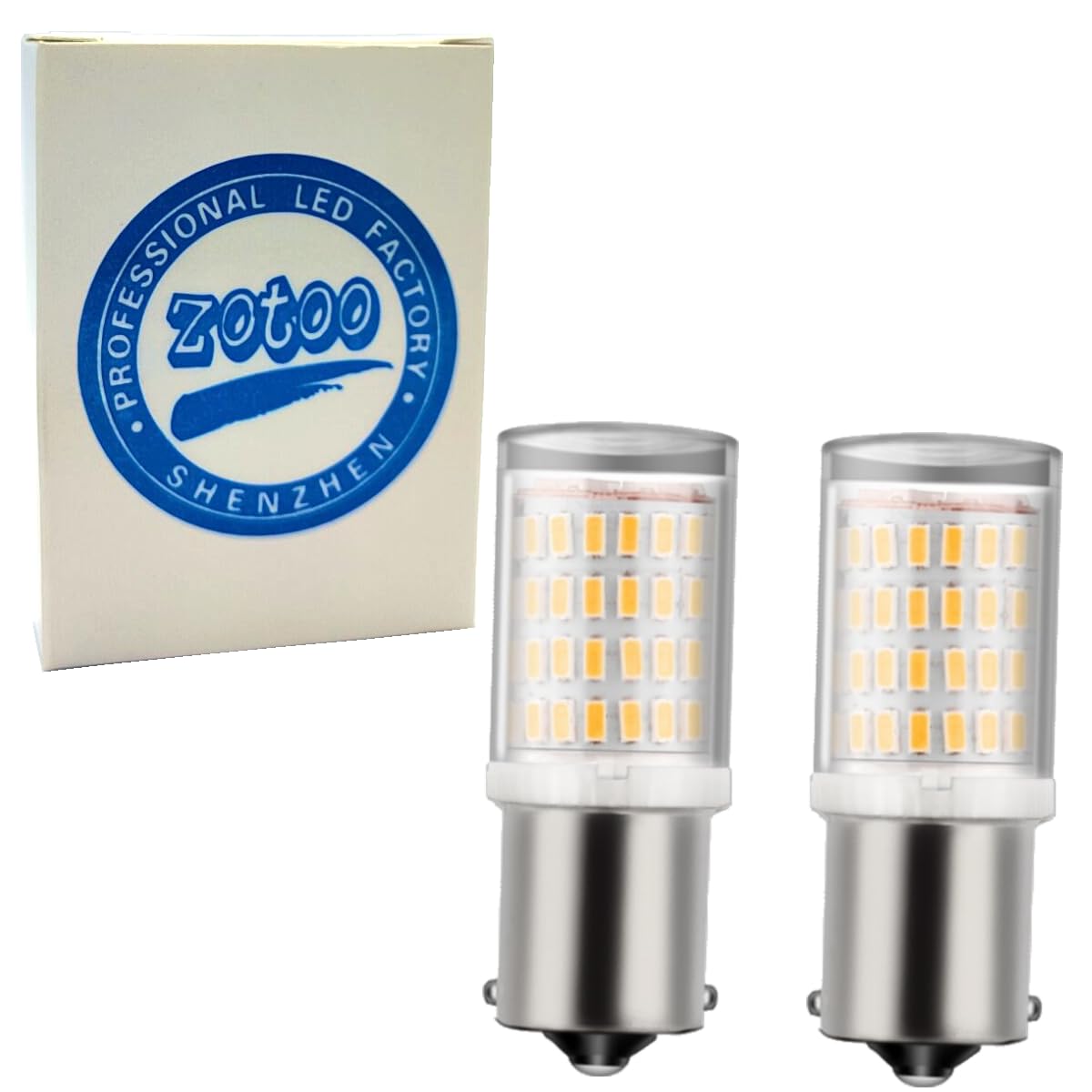 Amazon | 超高輝度 S25 LED ウィンカーバルブ S25シングル 180度