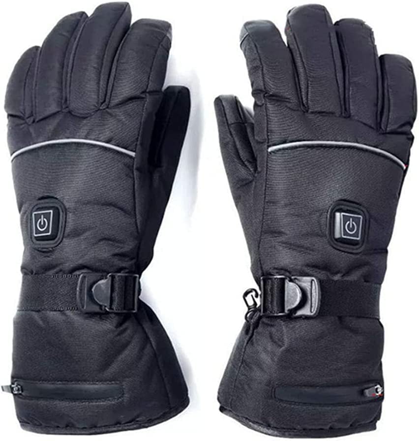 Gants chauffants étanches à batterie rechargeable pour vélo et ski winter