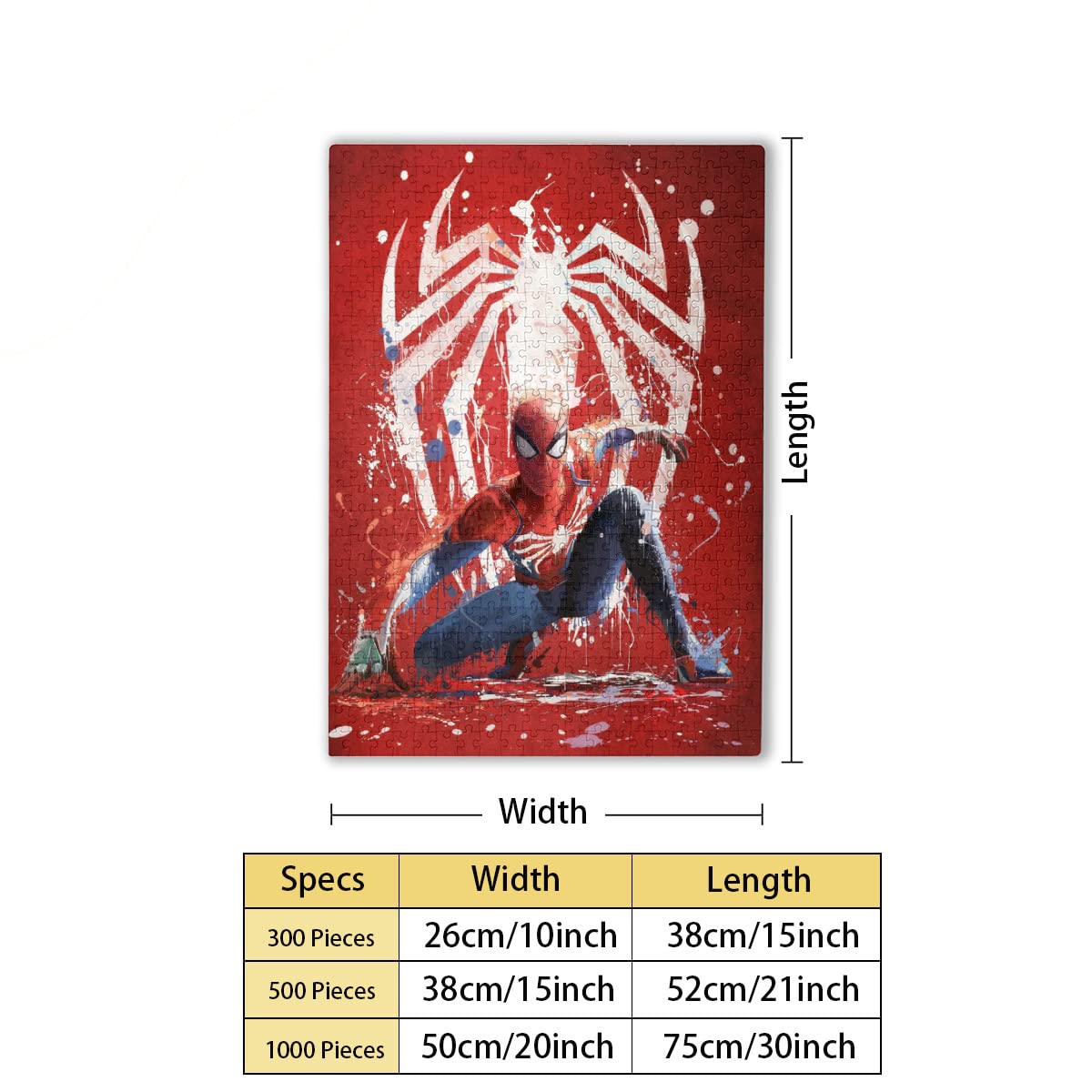 ヴィンテージ　壁掛け　パズル　スパイダー Amazon.co.jp: スパイダーマン 1000ピース パズル ジグソーパズル 木製