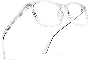 Clear Fashion Eyeglasses for Men - Non-Prescription