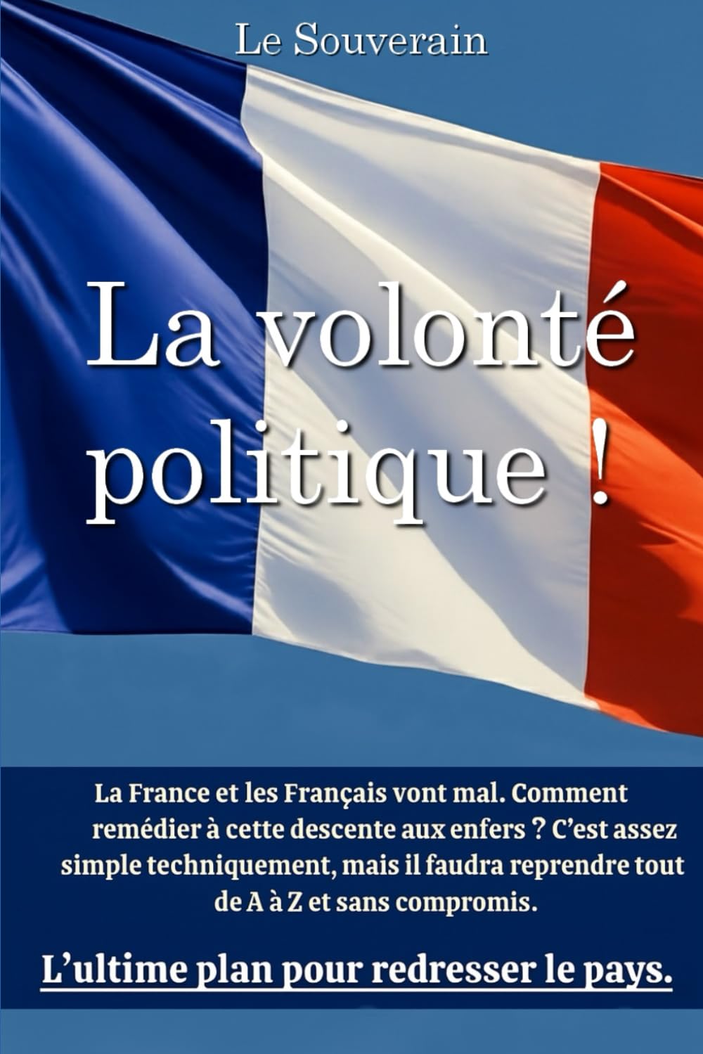 La volonté politique!: L'ultime plan pour redresser le pays.