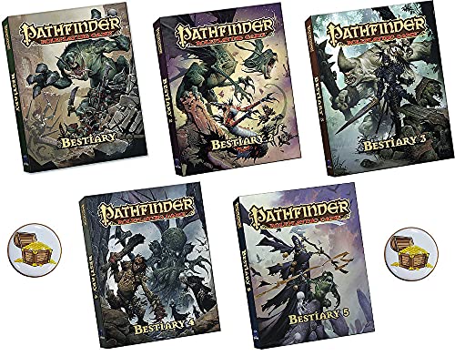 Pathfinder Pocket Edition Bundles (Bestiary 1 to 5)