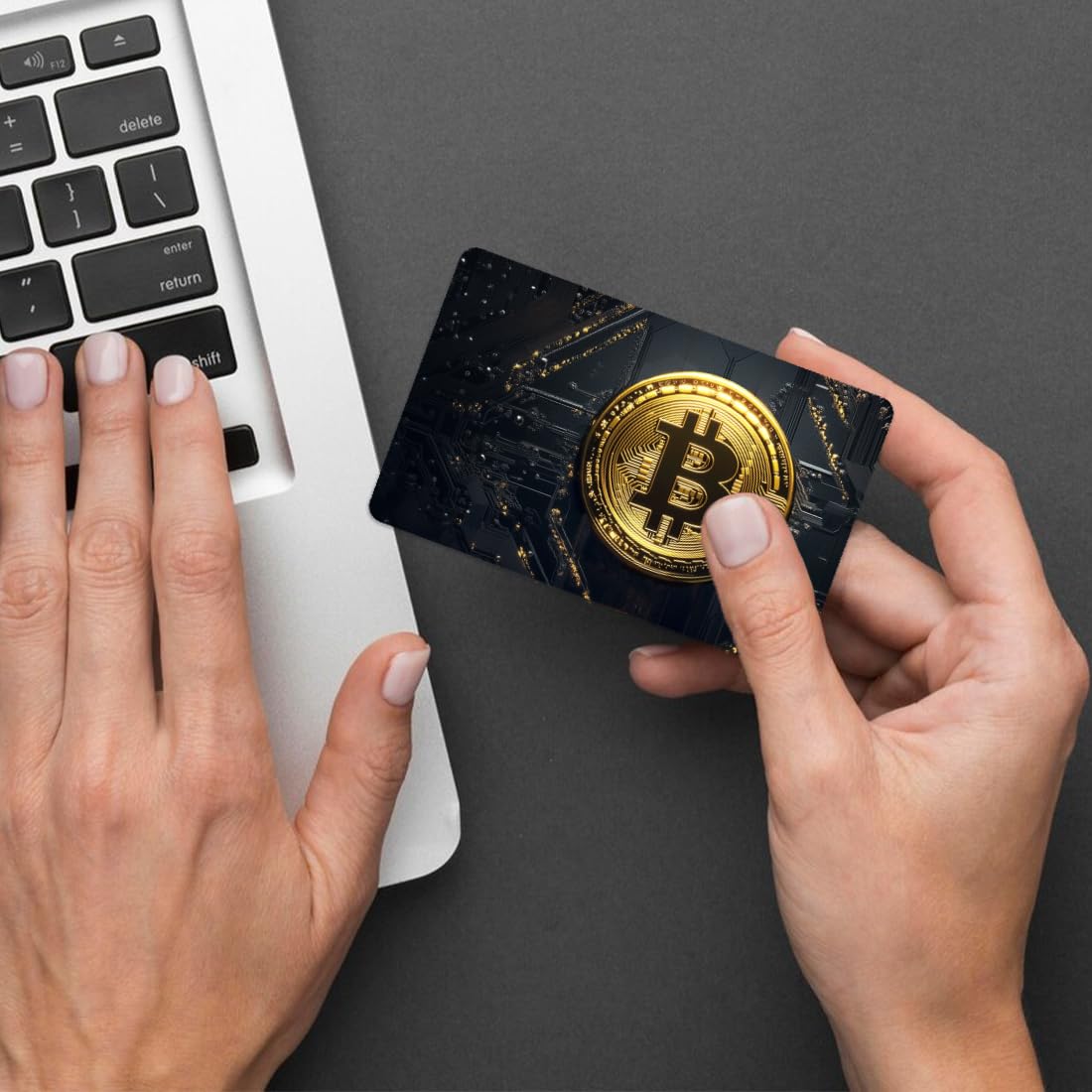 Peacoblue Bank Card Sticker Bitcoin Credit Debit Card Custom Skin Cover  Protector, 4 Styles Scratch-Proof Attractive Decal for Most Popular EBT  Transportation Key Card: Buy Online at Best Price in UAE -