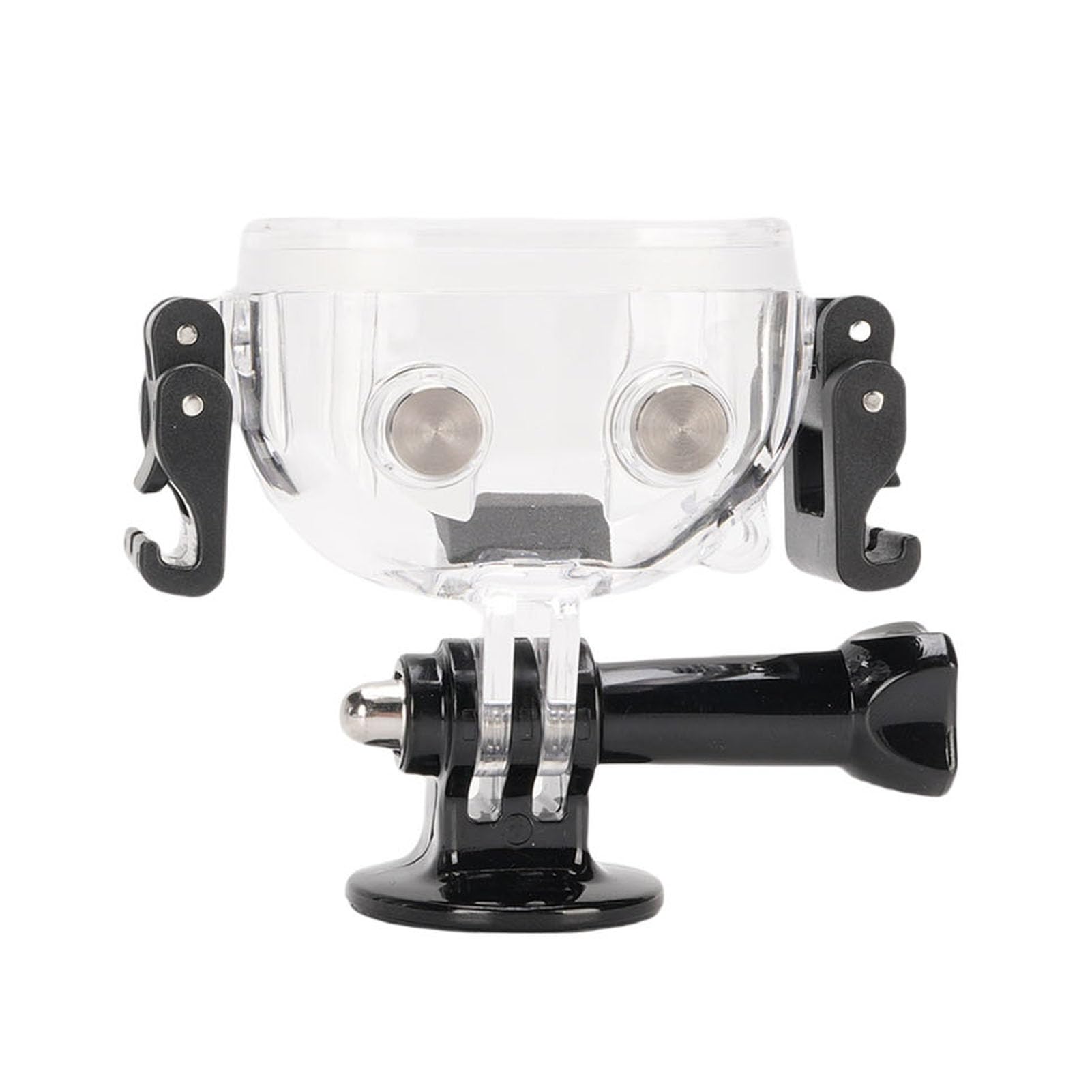 Generic Custodia Subacquea Antipioggia per Action Camera X3 Custodia Subacquea con Obiettivo Ad Alta Definizione per L'acquisizione di Pellicole Trasparenti