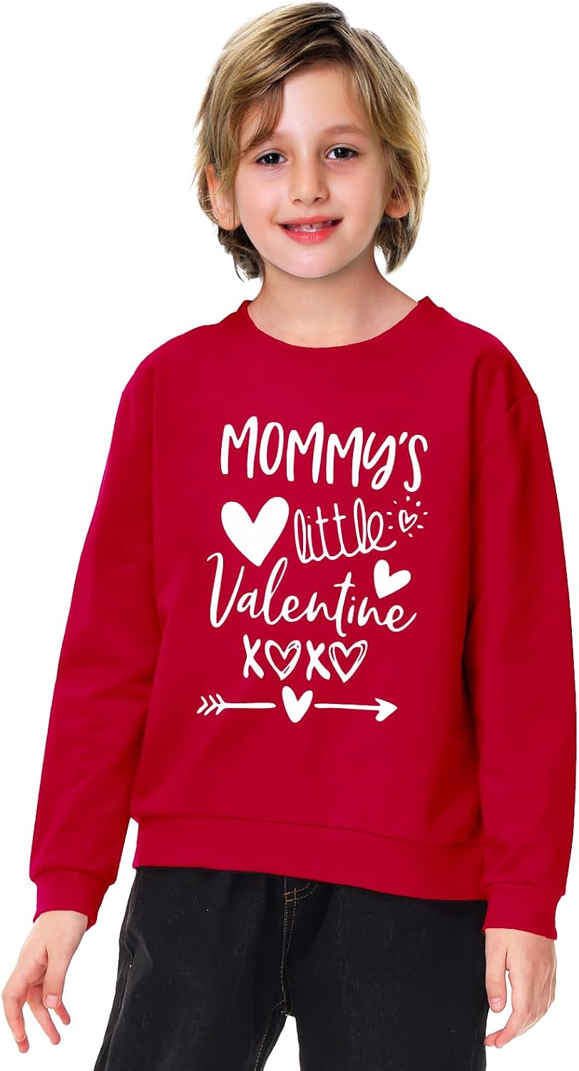 Remimi Unisex Kids St. Patrick's Day Sweatshirt Long Sleeve Mardi Gras Pullover Tops 3-14 Years