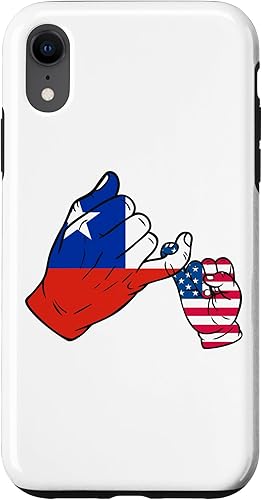 iPhone XR Parent and child Chile USA family Case