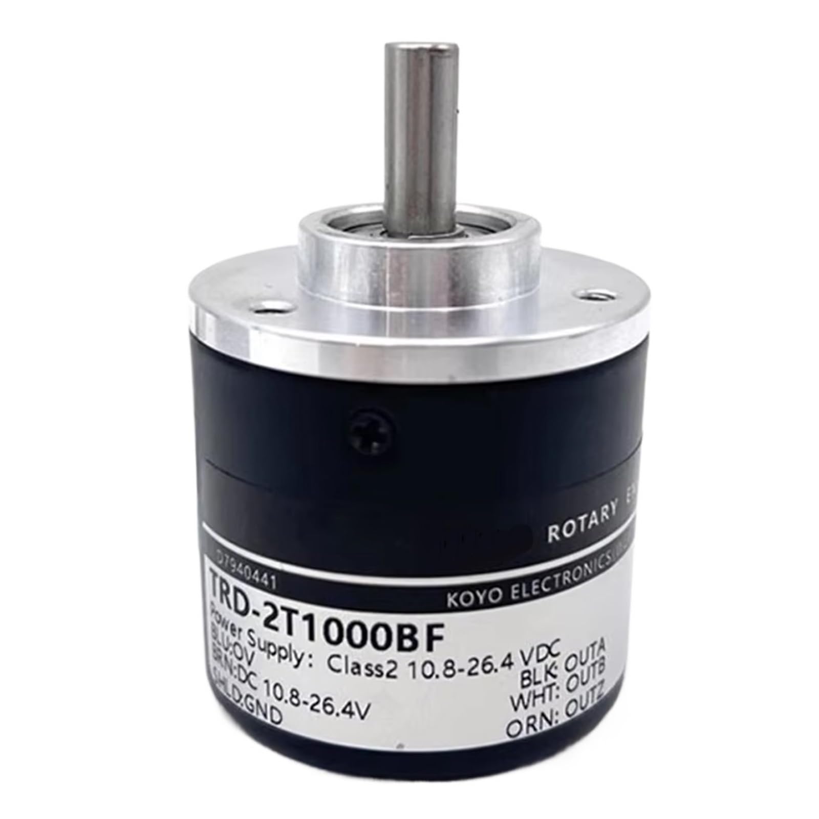 Codificador rotatorio fotoeléctrico de eje sólido de 6 mm serie TRD-2T Codificador rotatorio incremental TRD-2T1000BF, 2T1024AF, 2T2000V y 2T2500VH(300 PPR,5V Push-pull output)