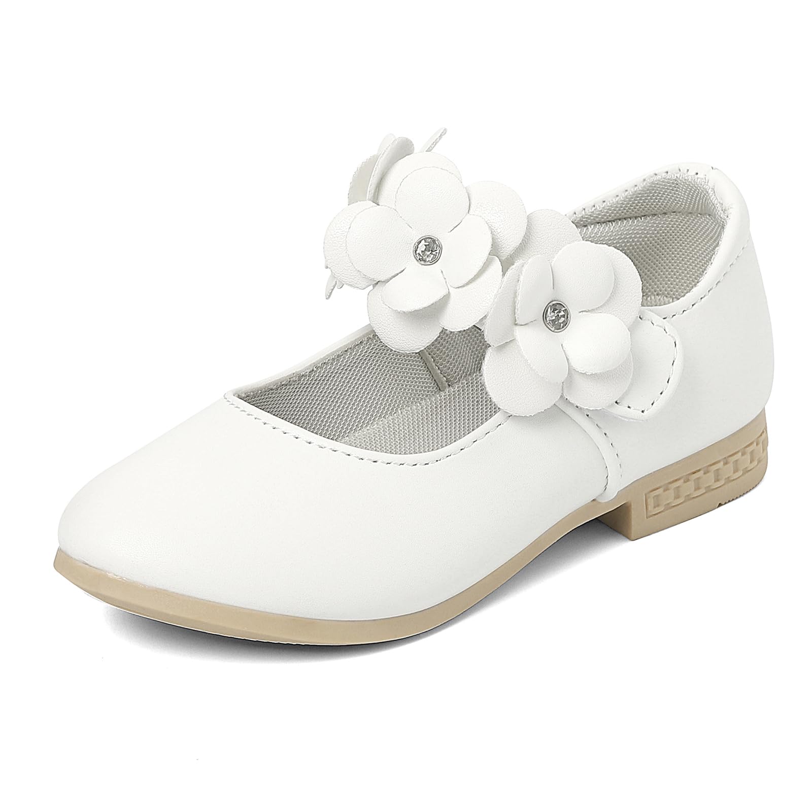 Ballerine da Bambina Mary Jane Basse Vestito Scarpe pour Ragazze Stile Principessa Ballerine