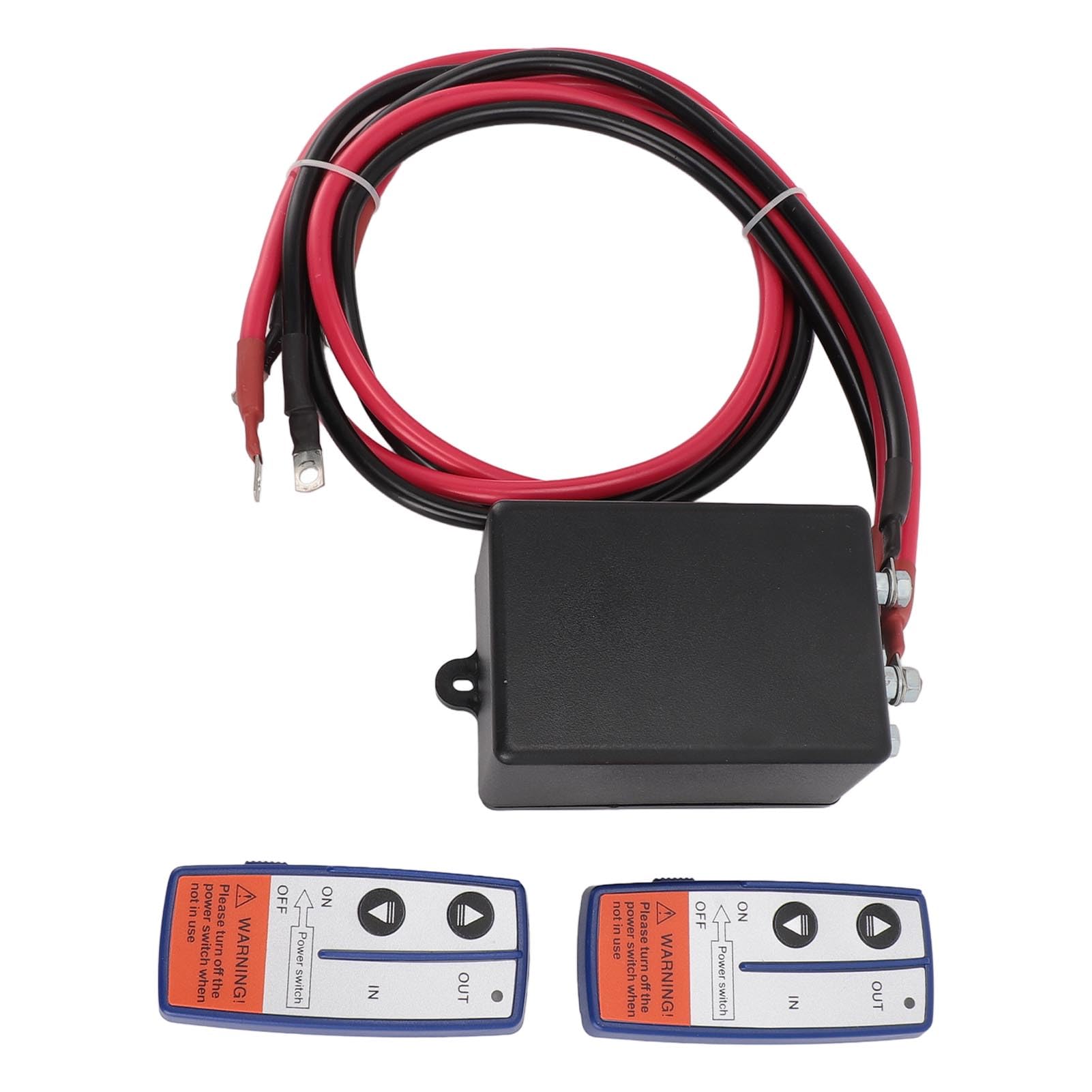 Keenso Przekaźnik Wyciągarki Elektrycznej 250A 12V, Sterownik do ATV,