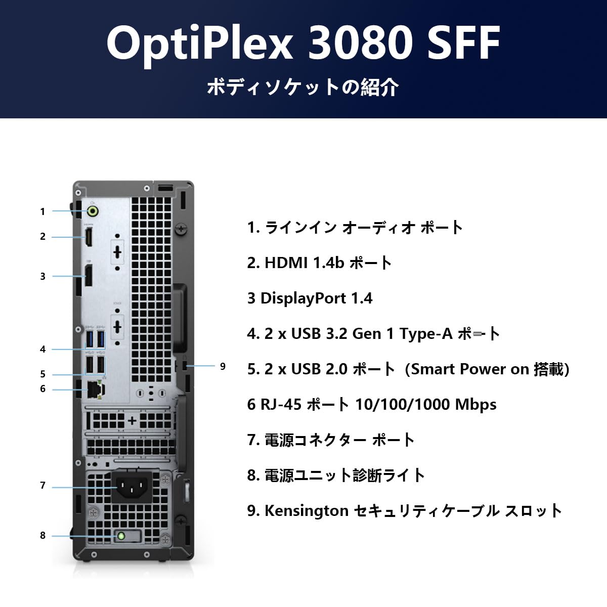 Amazon.co.jp: 【整備済み品】Dell第10世代デスクトップOptiPlex3080又