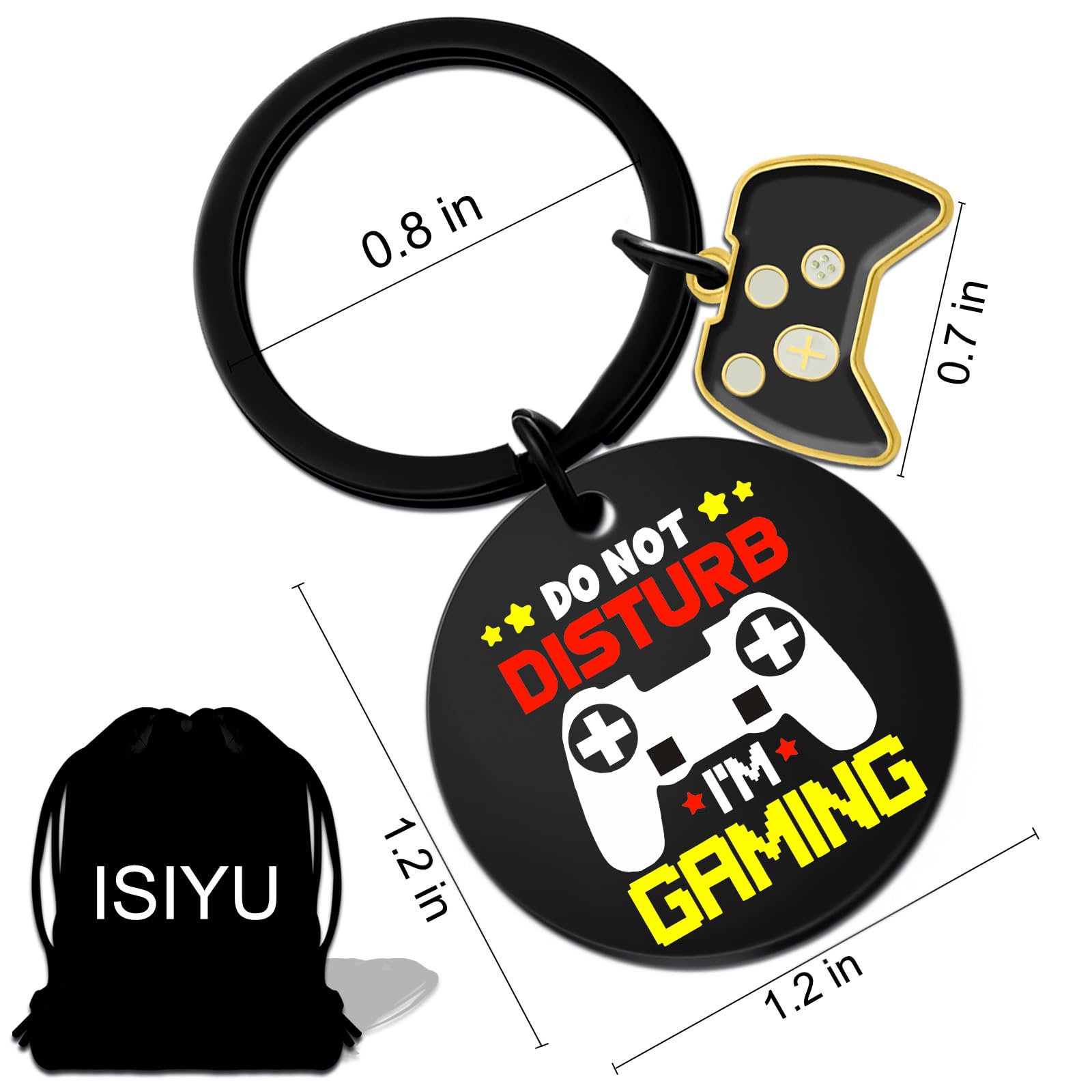 Funny Coolest Gaming Gifts for Boyfriend, Kids, Man, Woman - Novelty Video Game Keychain for Boy, Teen, Son - Christmas, Easter, Valentines, Birthday Gifts for Dad, Husband
