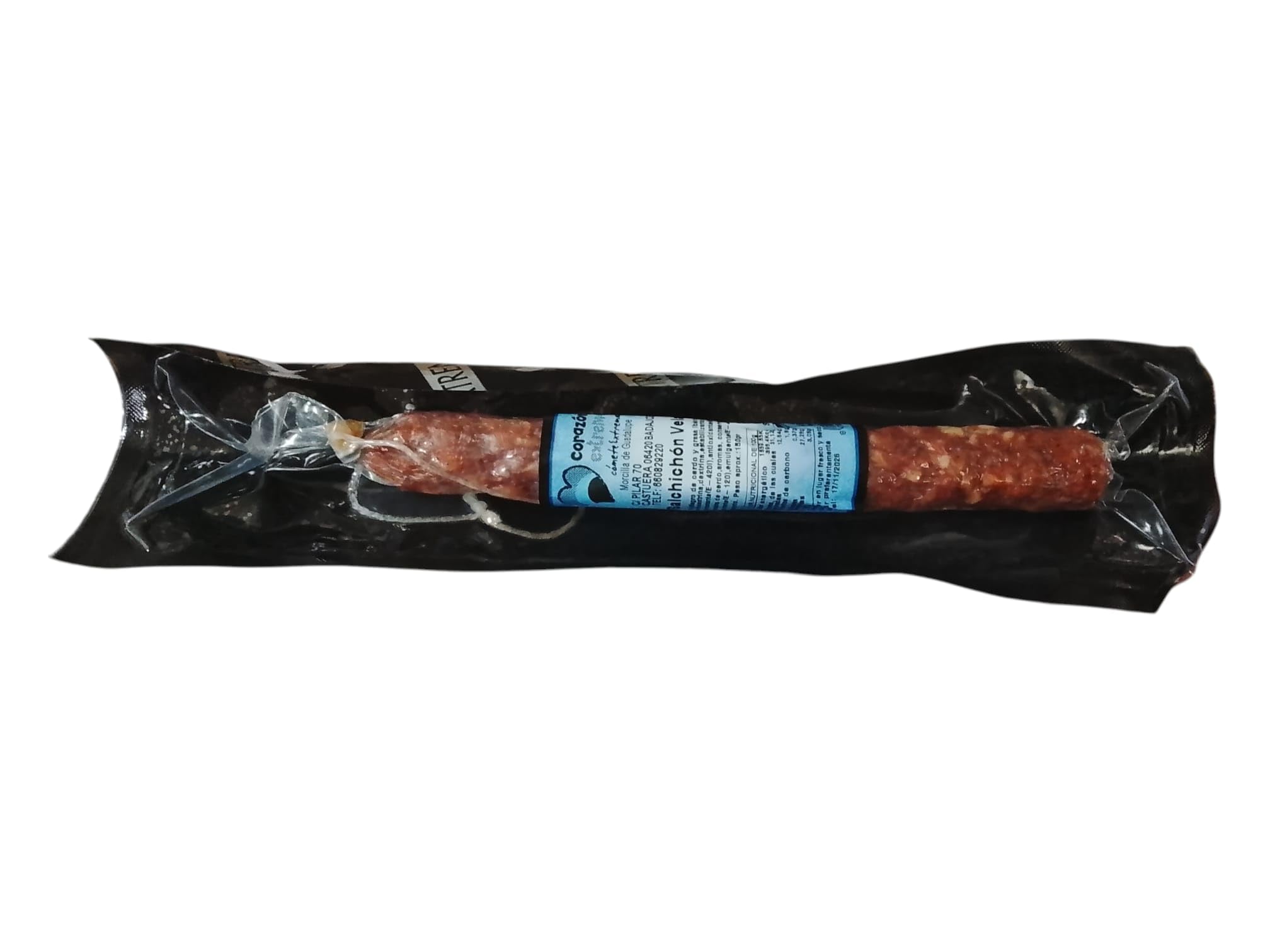 Cesta Navidad Gourmet Empresas – Chorizo y Salchichón Vela Ibérico, Lonchas de Lomo, Queso de Cabra y Oveja, Crema de Jamón Curado y Vino Blanco Árabe – Regalo Ibérico Premium – CORAZON EXTREMEÑO
