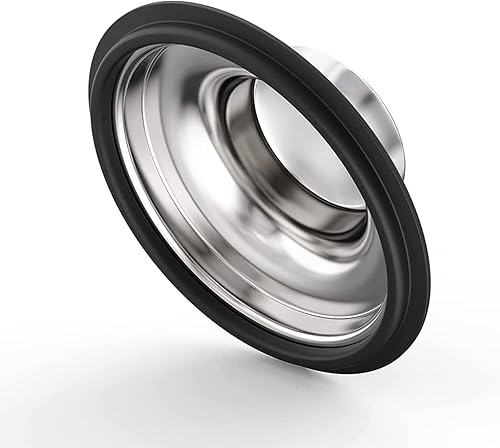 Miniatura 5 de Tapón de eliminación de basura, tapón de fregadero de cocina, cubierta universal de 3.35 pulgadas para drenaje de reborde de eliminación de basura,