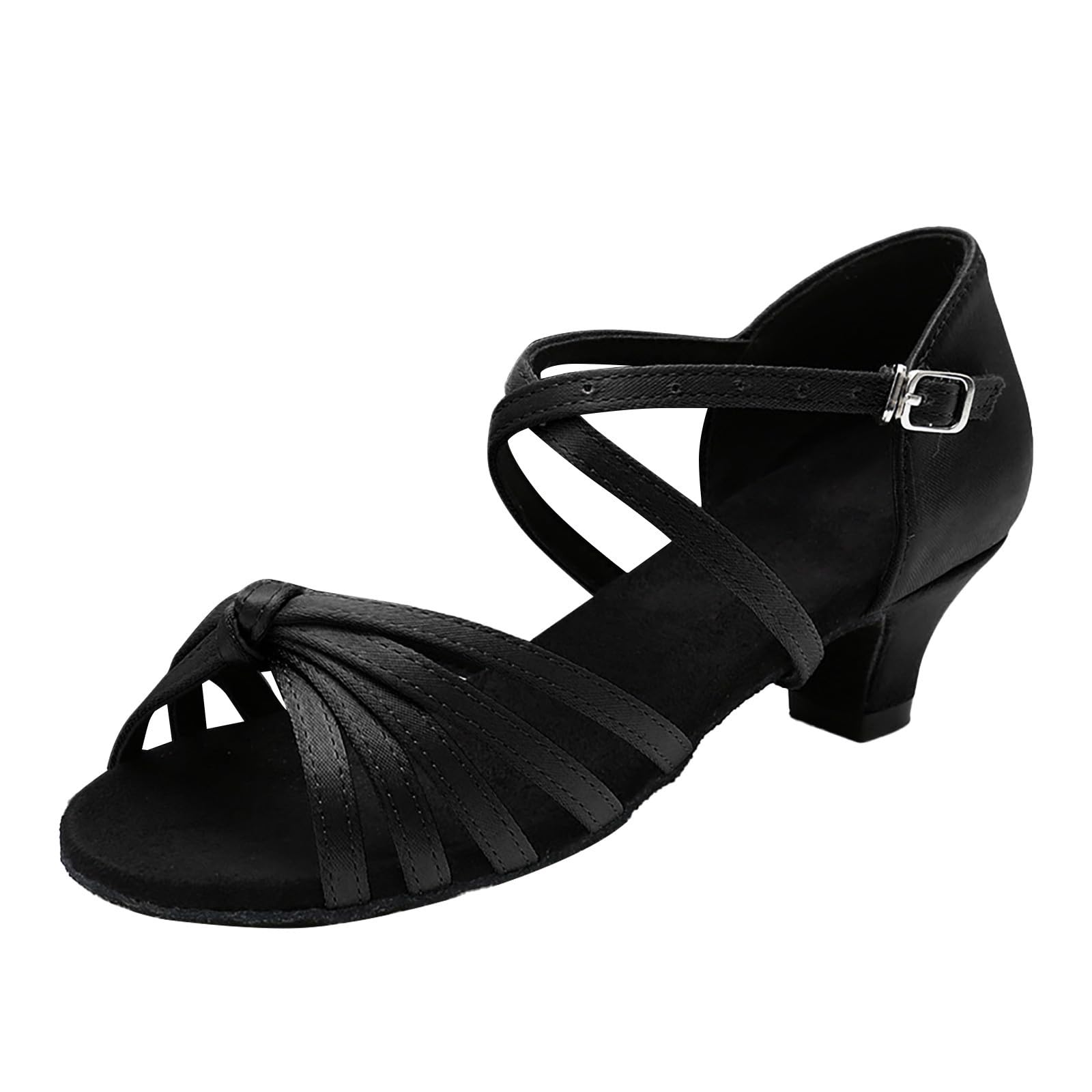 Zapatos de baile cómodos para niñas que protegen los pies infantiles 8