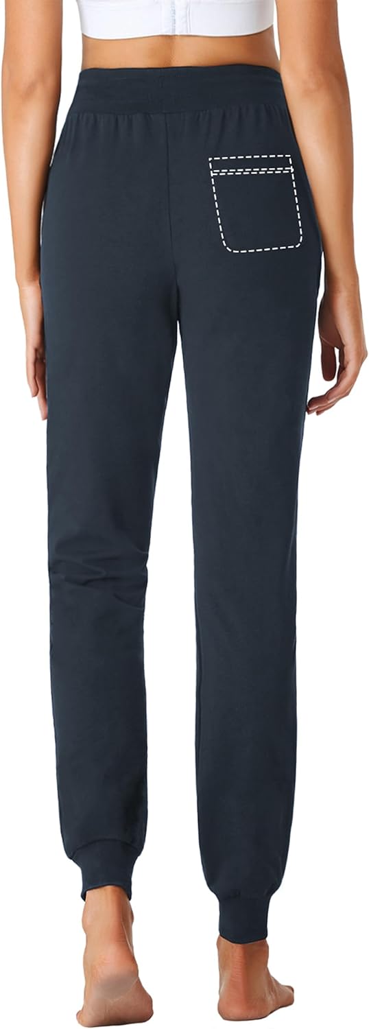 SEVEGO Tall Women's Lightweight Cotton Joggers 30/32/34/36 Inseam Sweatpants Lounge Yoga Running Workout Athletic Pants - Image 2