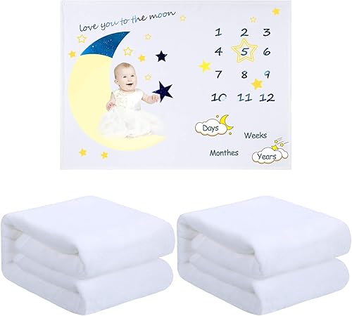 Manta de recepción de bebé en blanco, manta de sublimación blanca suave y cálida para bebé, manta para recién nacido, para cuna, cochecito, viajes,