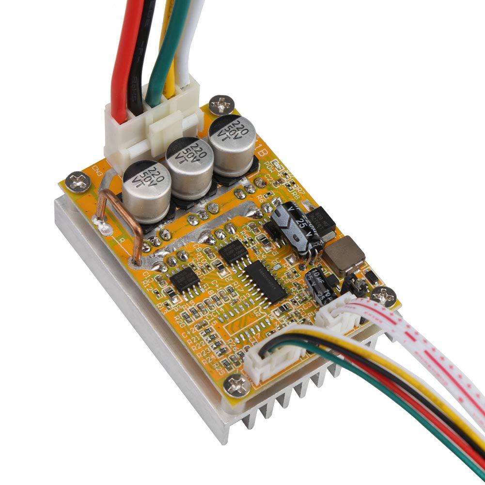 Brushless Motor Driver Board, DC Brushless Motor Controller, BLDC PWM Driver Board, with an Heat Sink 5V-36V 350W, Sport Control, Controls