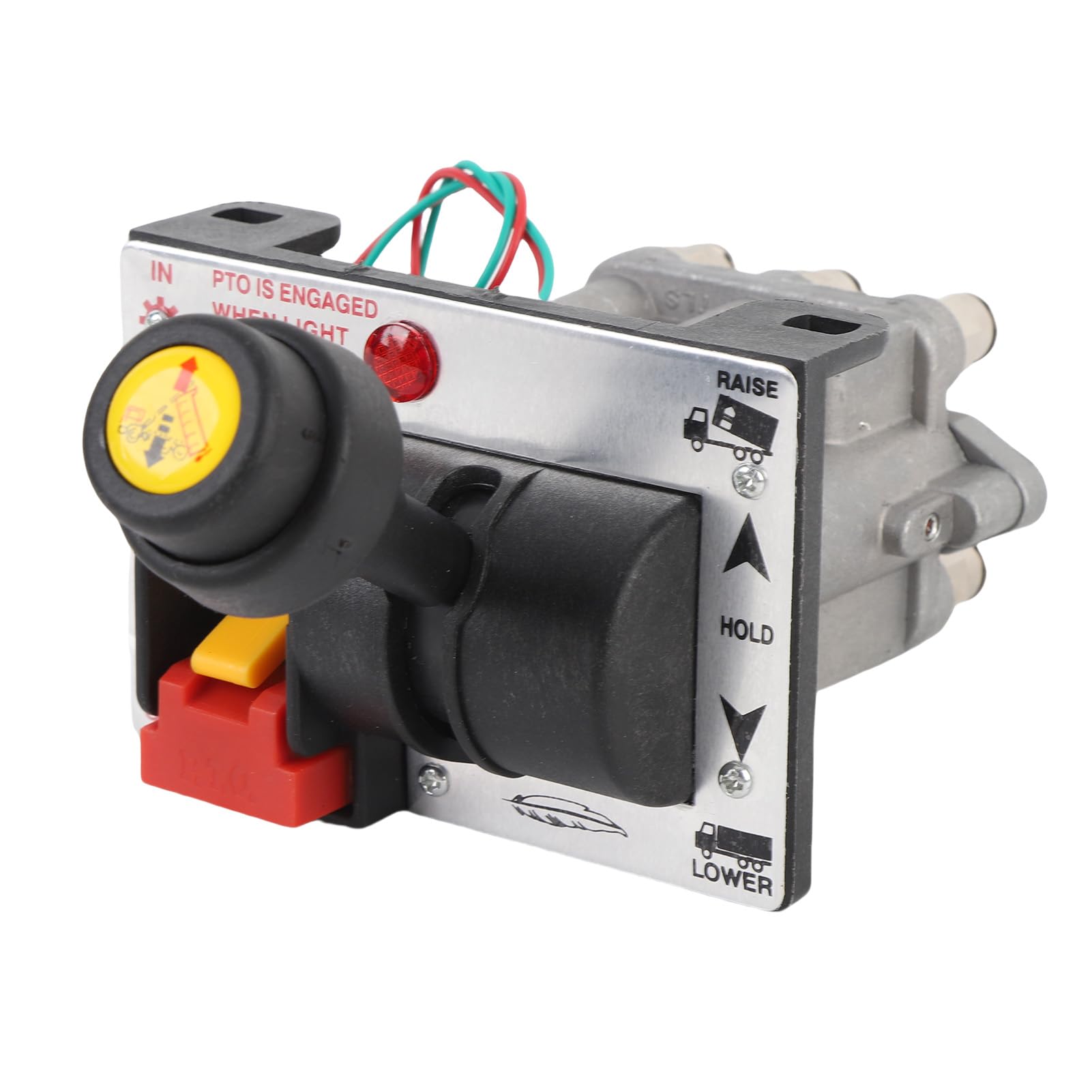 Potencia Take Off Air de de Aire AV295 Interruptor de PTO de Válvula Dual para Válvula de Volumen Válvula Hidráulico Material de Cobre ABS
