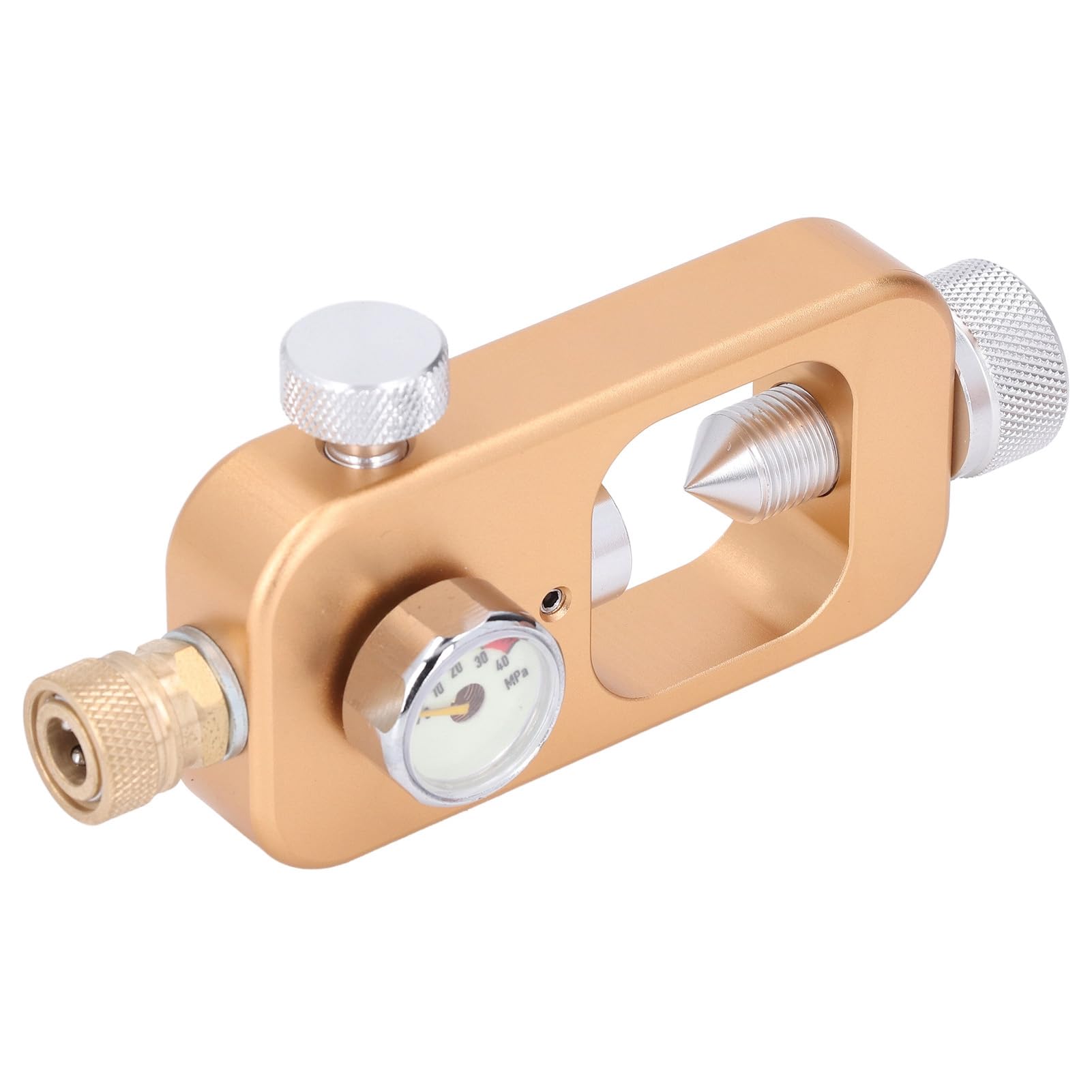 Hyuduo Aluminum Alloy DIN Valve Adapter, Wide Compatibility, Strong Pressure Resistance, User Friendly Design for Paintball