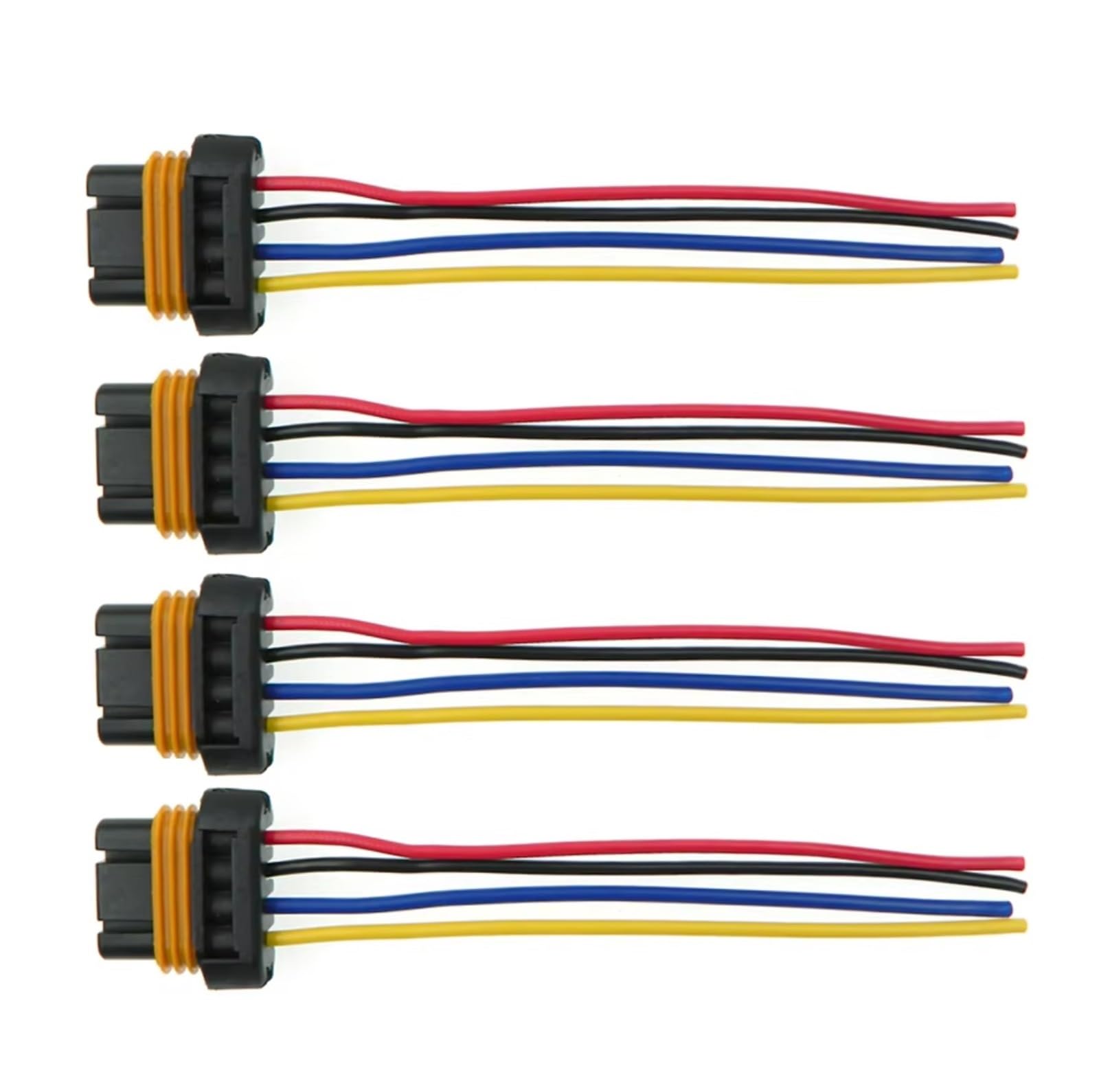 Zündspulenstecker-Kabelbaum für Dacia Logan LS 1.4 1.6 2004 2005 2006 2007 2008 2009 2010 2011 2012 Zündspulenstecker 7700274008 (4 Stück)