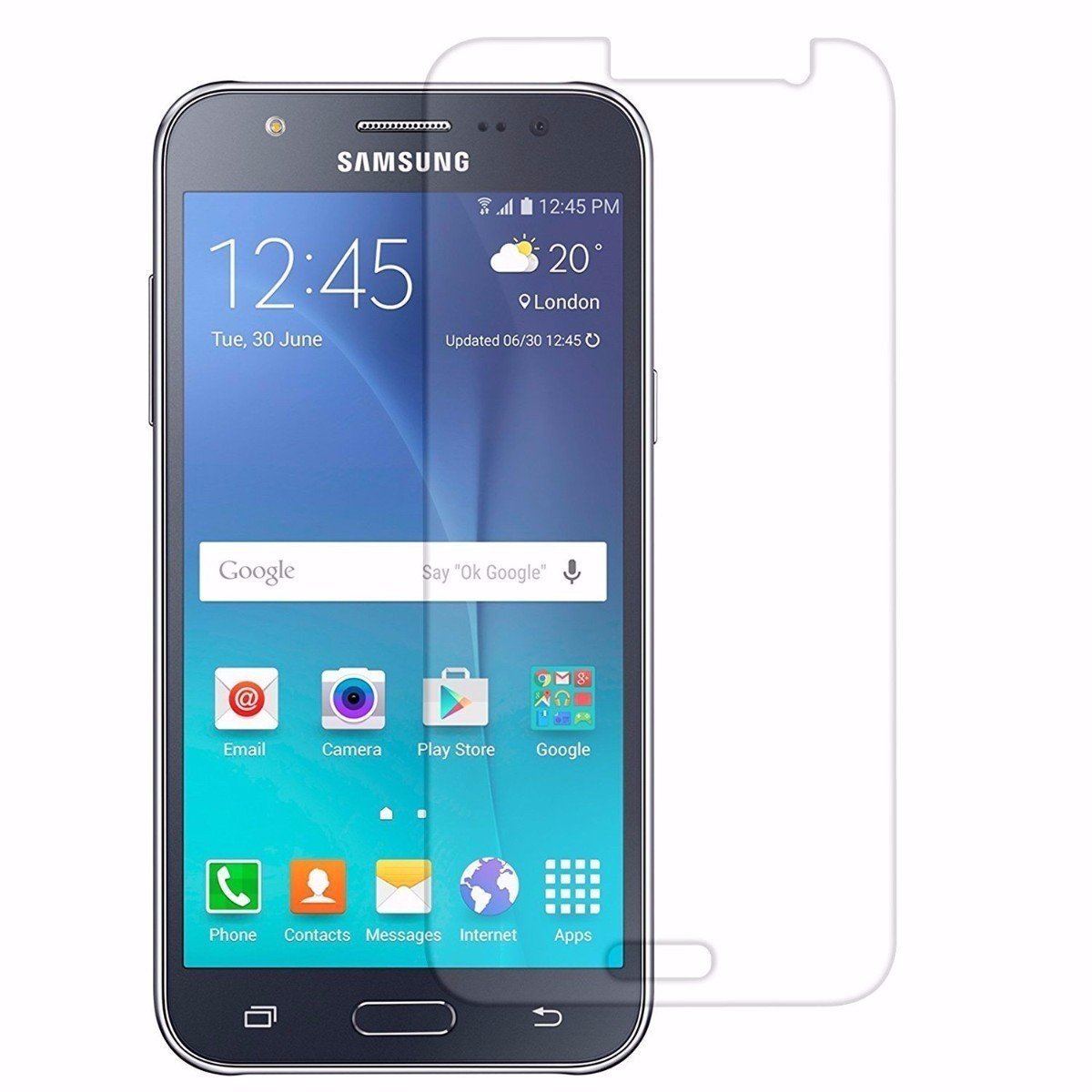 Screen Guard Samsung J7 Prime Glass DAMDAM Tempered Glass For