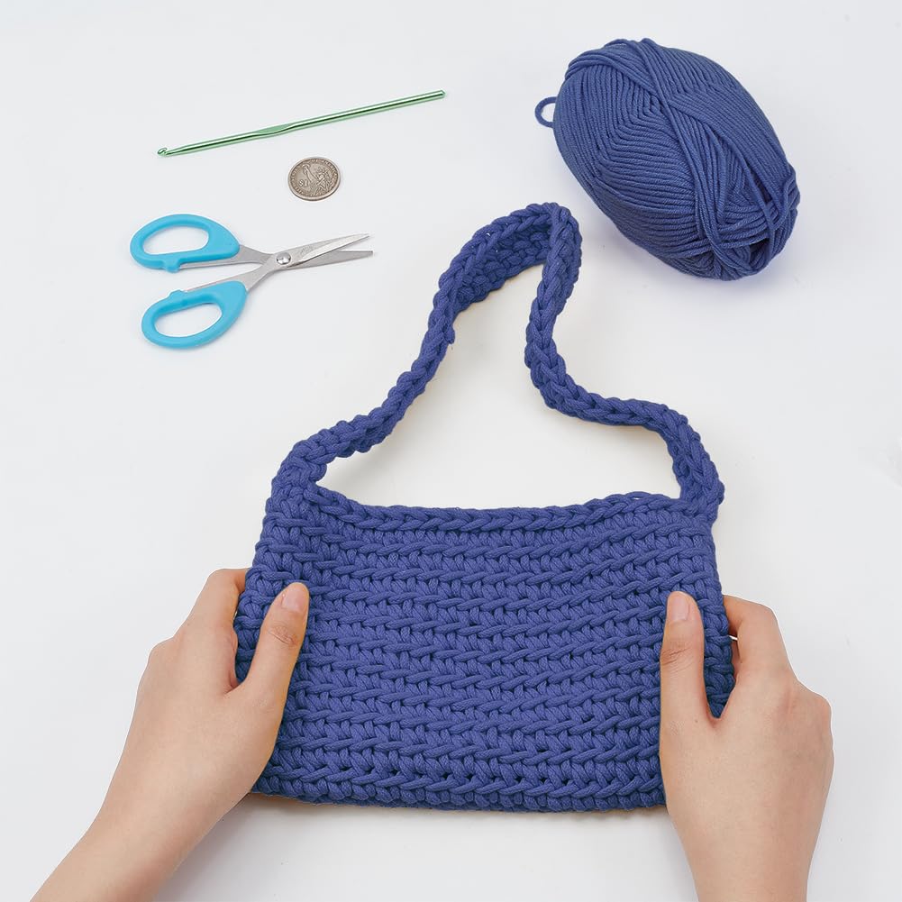 ORIGACH Kit De Crochet Débutant 4 Pièces - Avec Fil, Crochet Et Tutoriel Vidéo - Pour Porte-clés Animaux Amigurumi